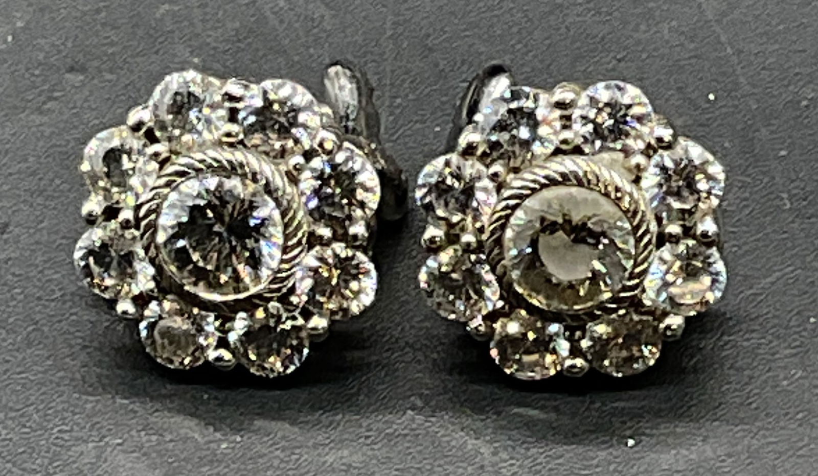 Judith Ripka Sterling Silver Semiprecious Earrings (1 of 6)