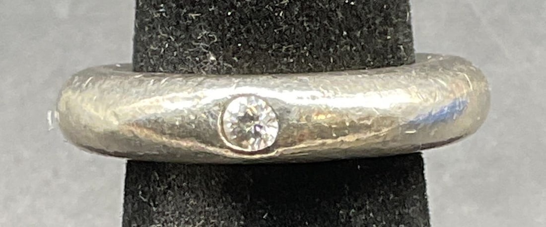 Sterling Silver Semiprecious Solitaire Ring (1 of 6)