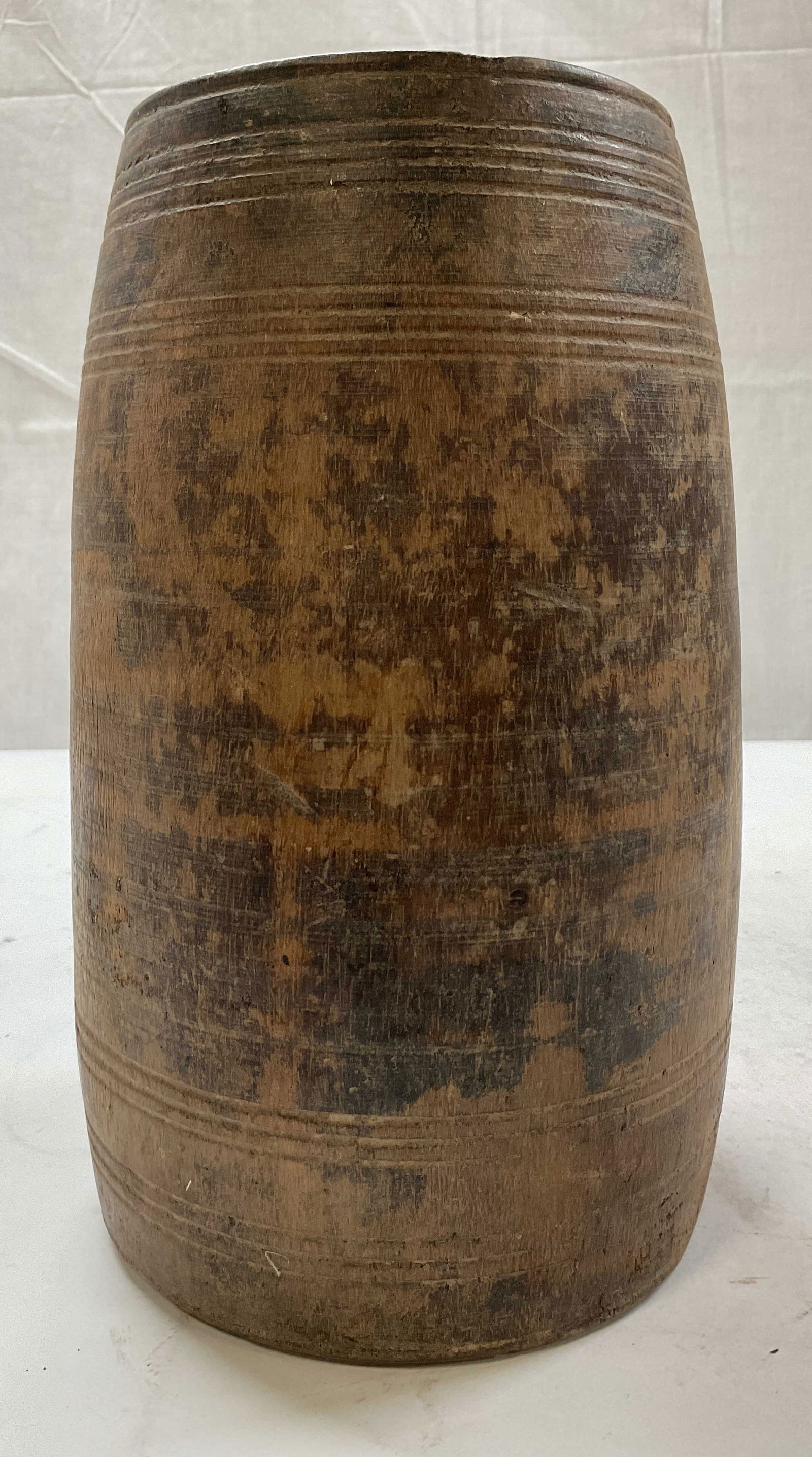 Vintage Wooden Water Pot (1 of 8)