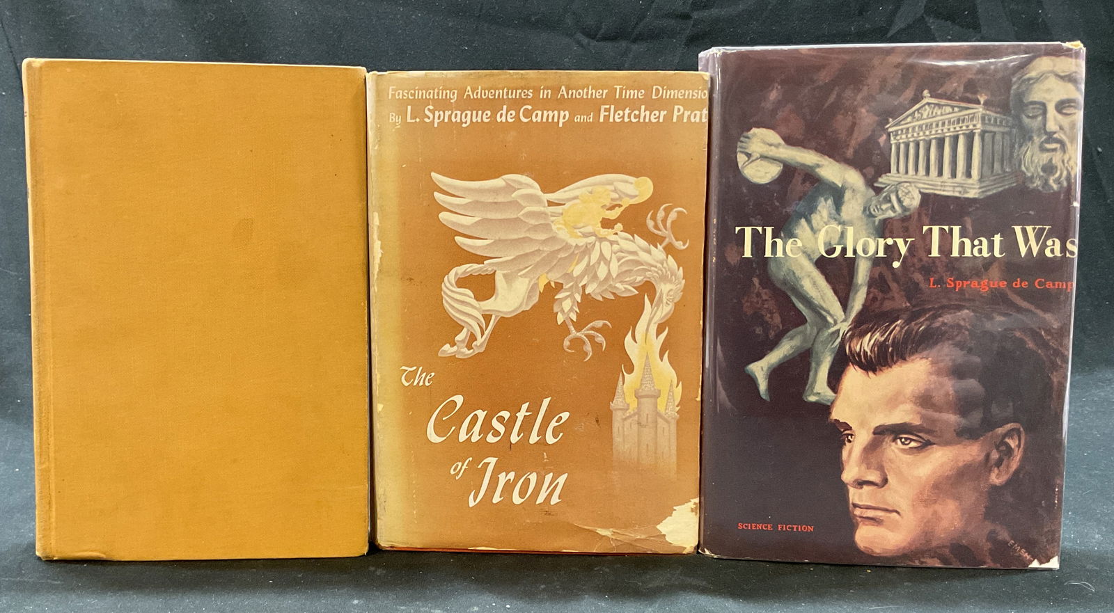Lot 3 1st Ed SGND De Camp Bks 1940s-1960s (1 of 14)