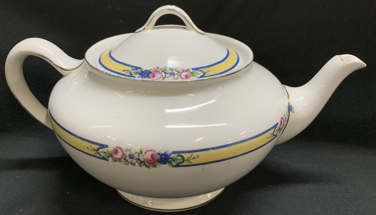 Antq John Maddock & Sons Royal Vitreous Teapot ENG (1 of 6)