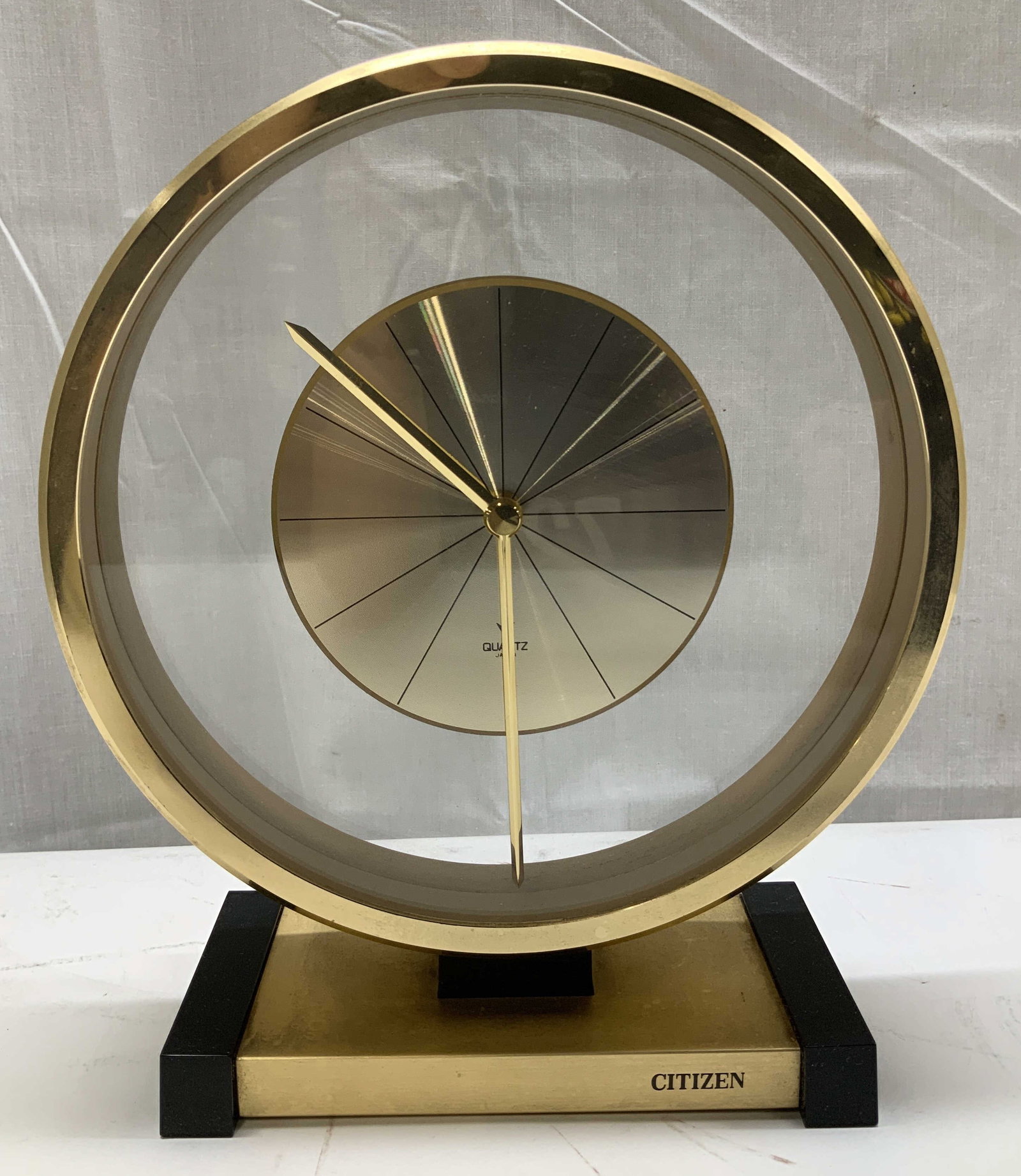 Vtg Citizen Rhythm 4RG624 Quartz Clock JAPAN. (1 of 6)