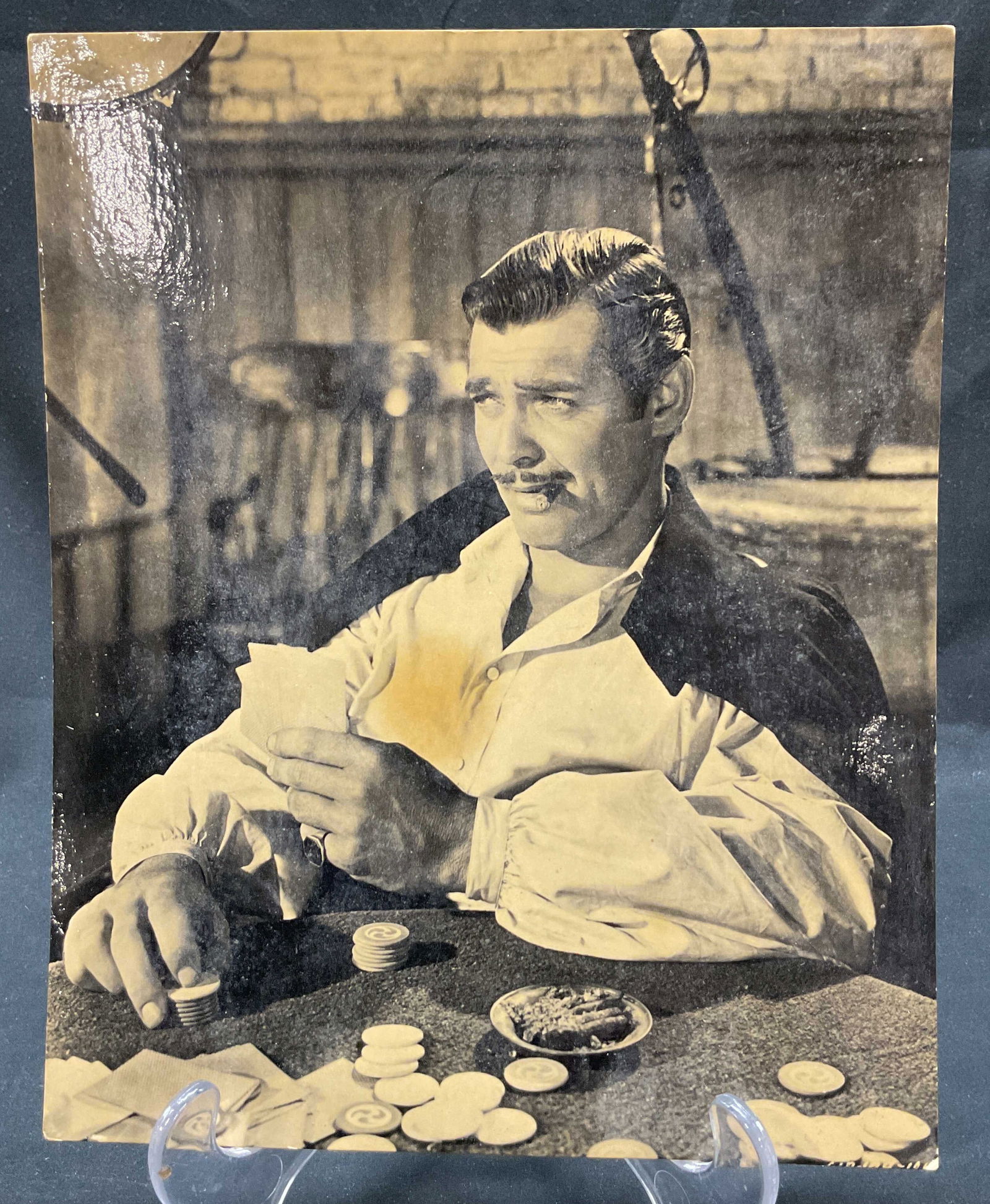 Photograph Clark Gable Gone With The Wind 1972 (1 of 10)