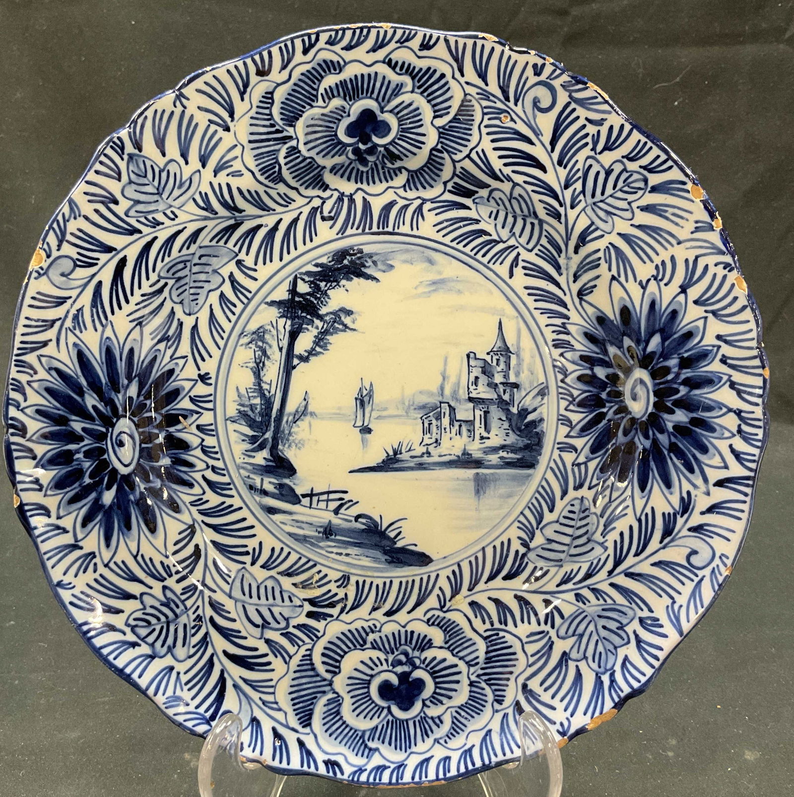 SGND Keller & Guerin Porcelain Plate France (1 of 10)