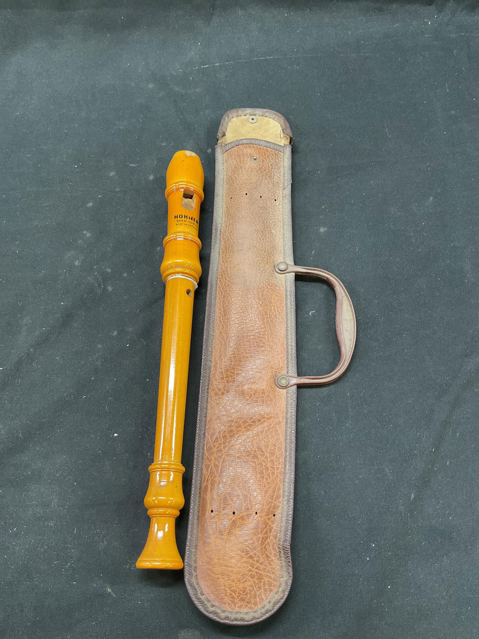 Lot2 Hohner & Comus Recorders W Case Italy Germany - 2