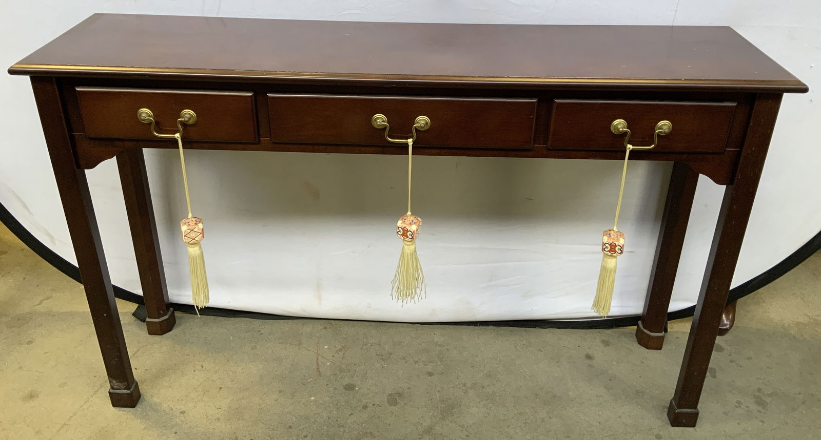 The Bombay Company Wooden Console Table (1 of 6)