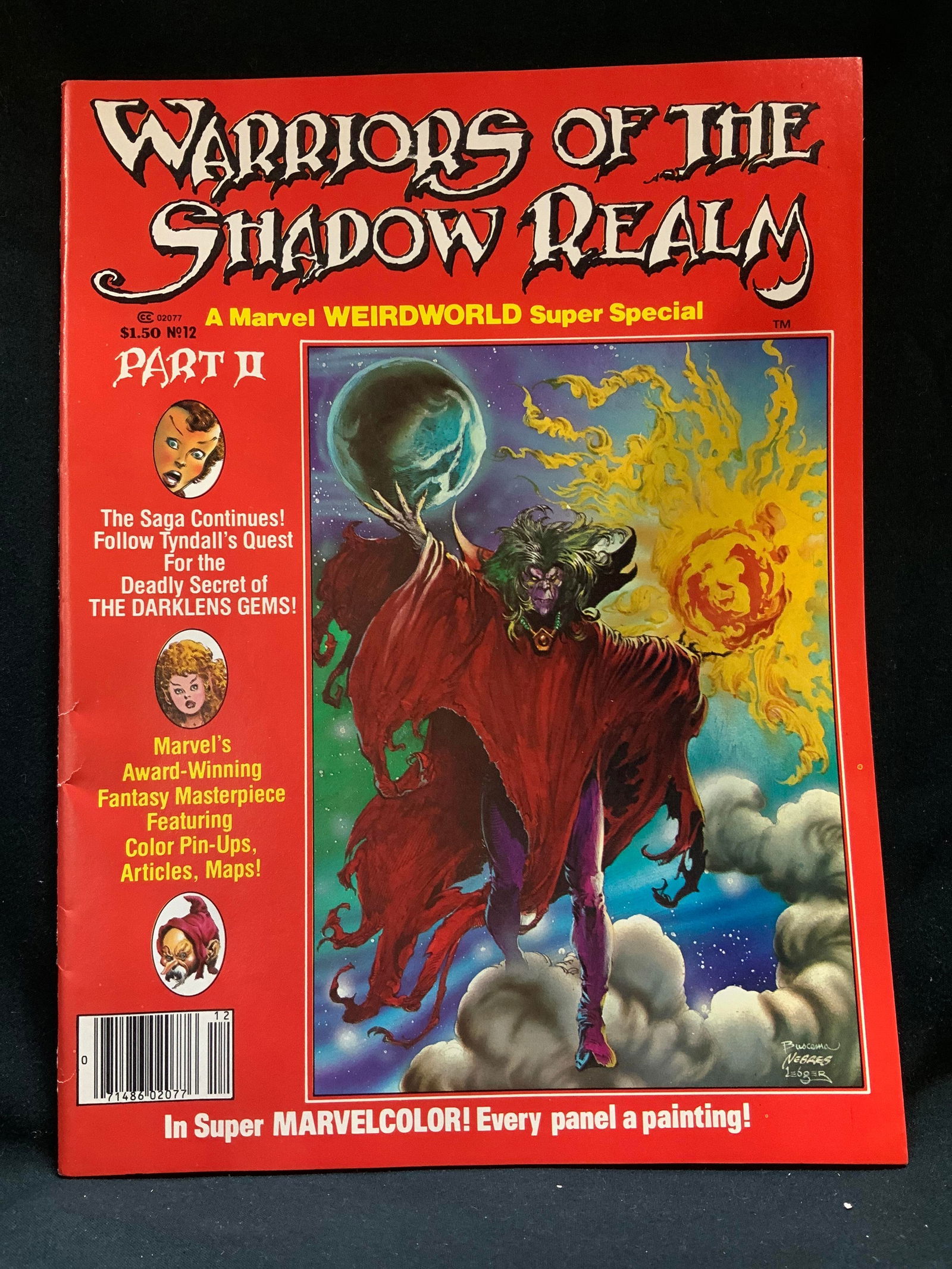 1979 Warriors of the Shadow Realm Part 2 Comic Bk (1 of 7)