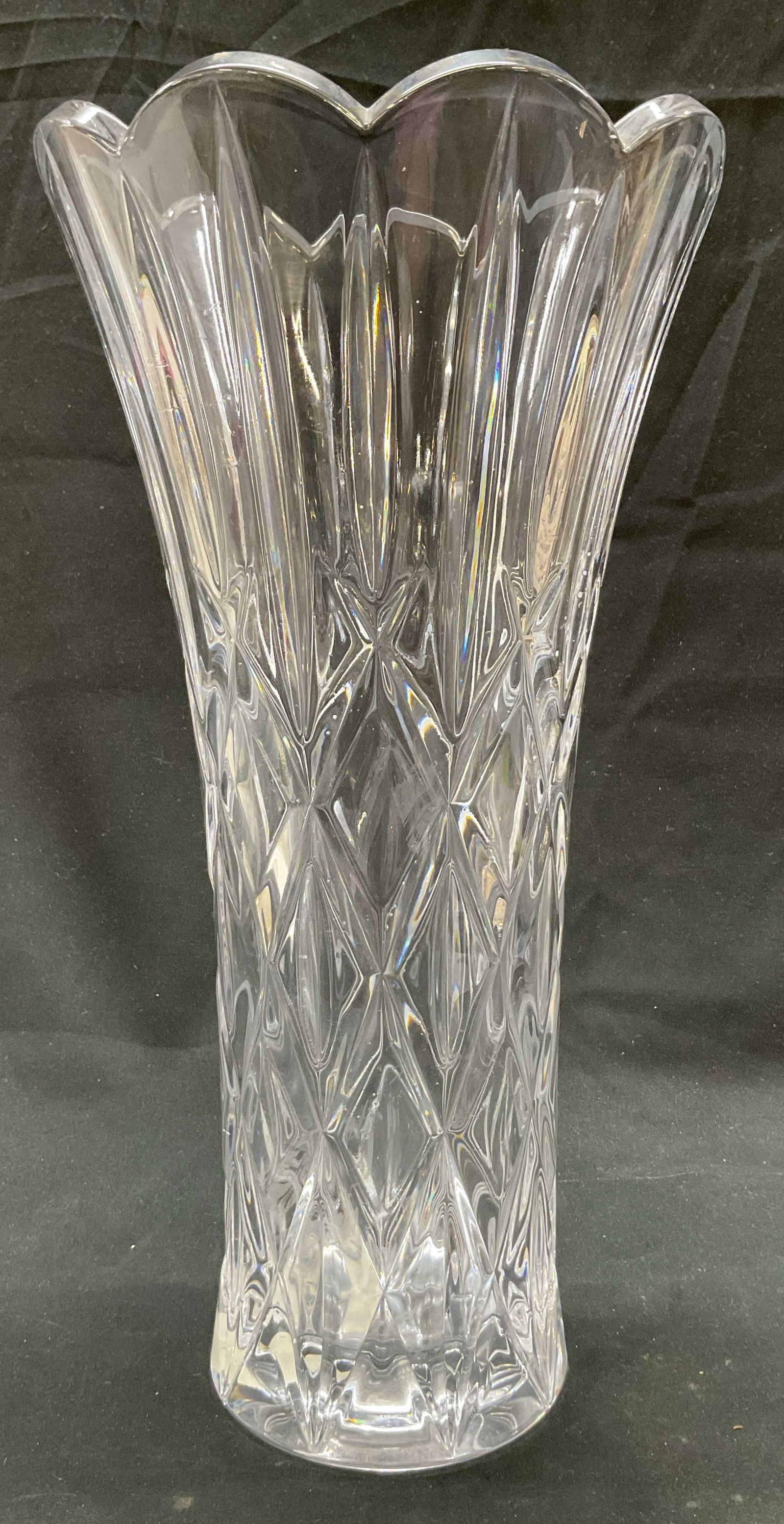 Gorham Lady Anne Crystal Vase Czech Republic (1 of 8)