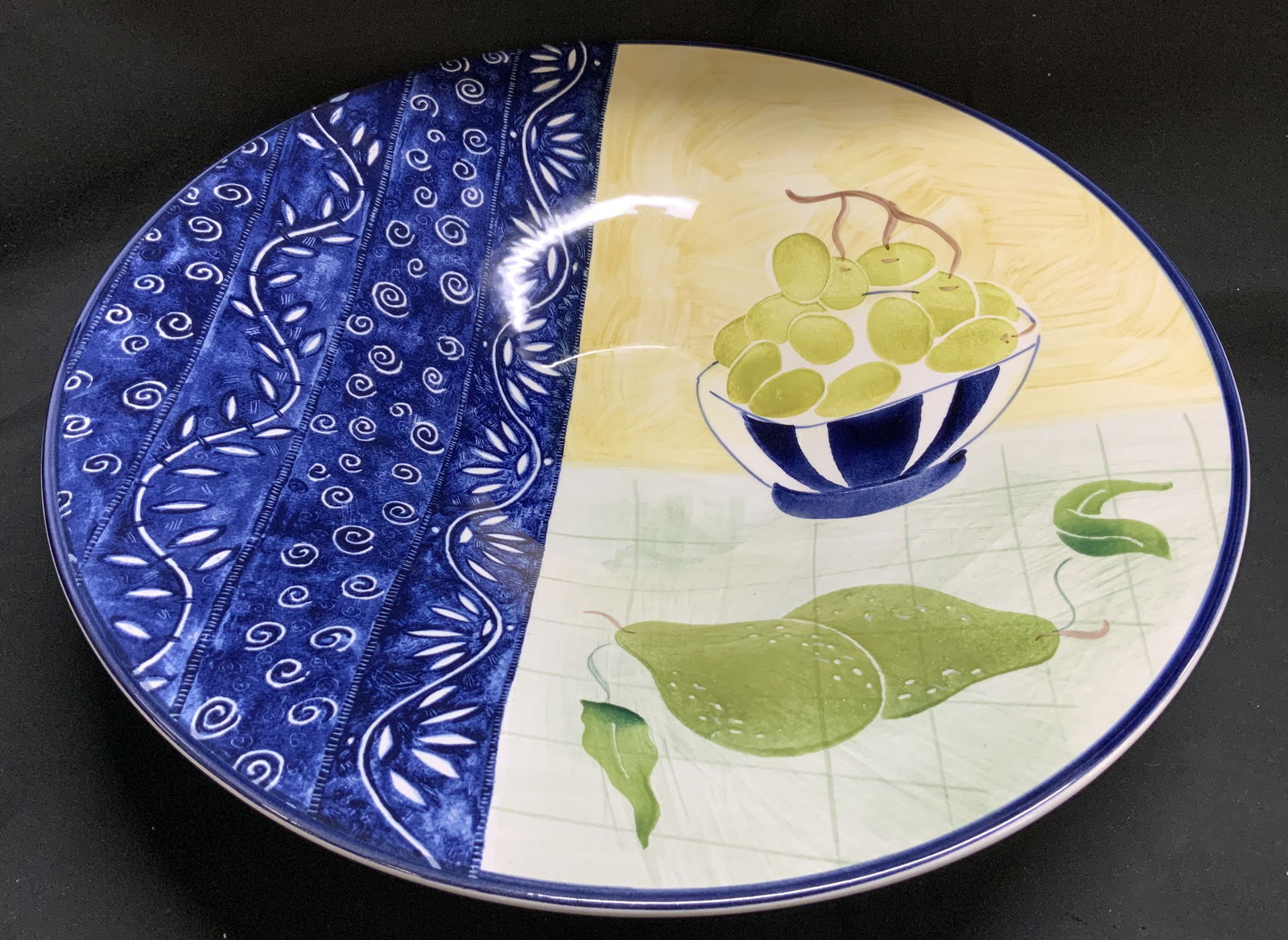 ARM Ceramica Hand Decorated Srving Bowl ITALY (1 of 6)