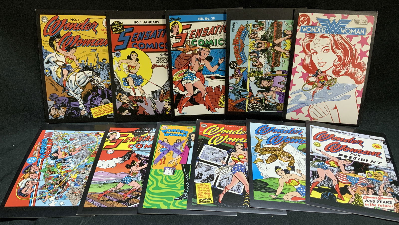 Lot 11 DC Comics 2010 Wonder Woman Post Cards (1 of 6)