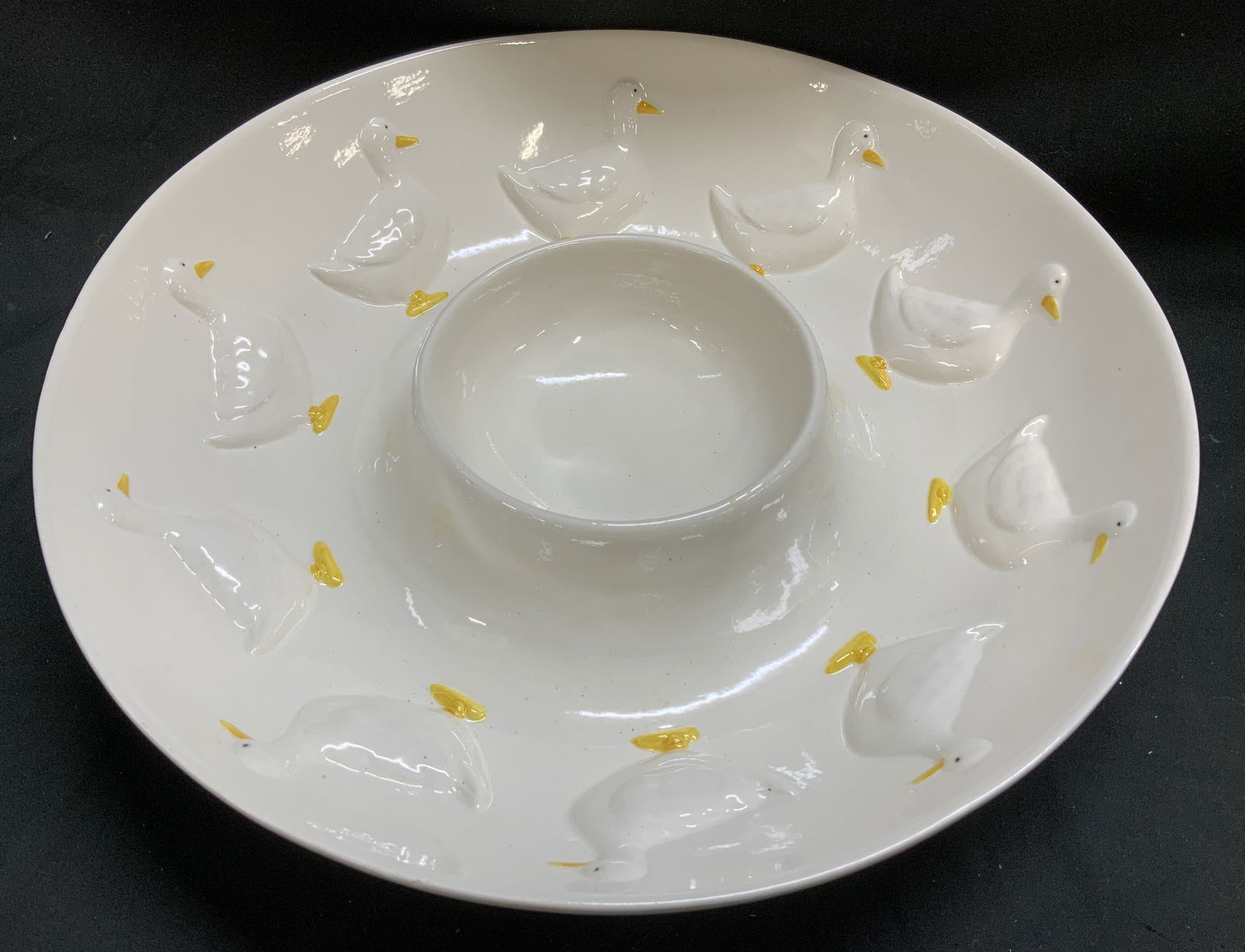 Metlox California Chip & Dip Duck Bowl USA (1 of 6)