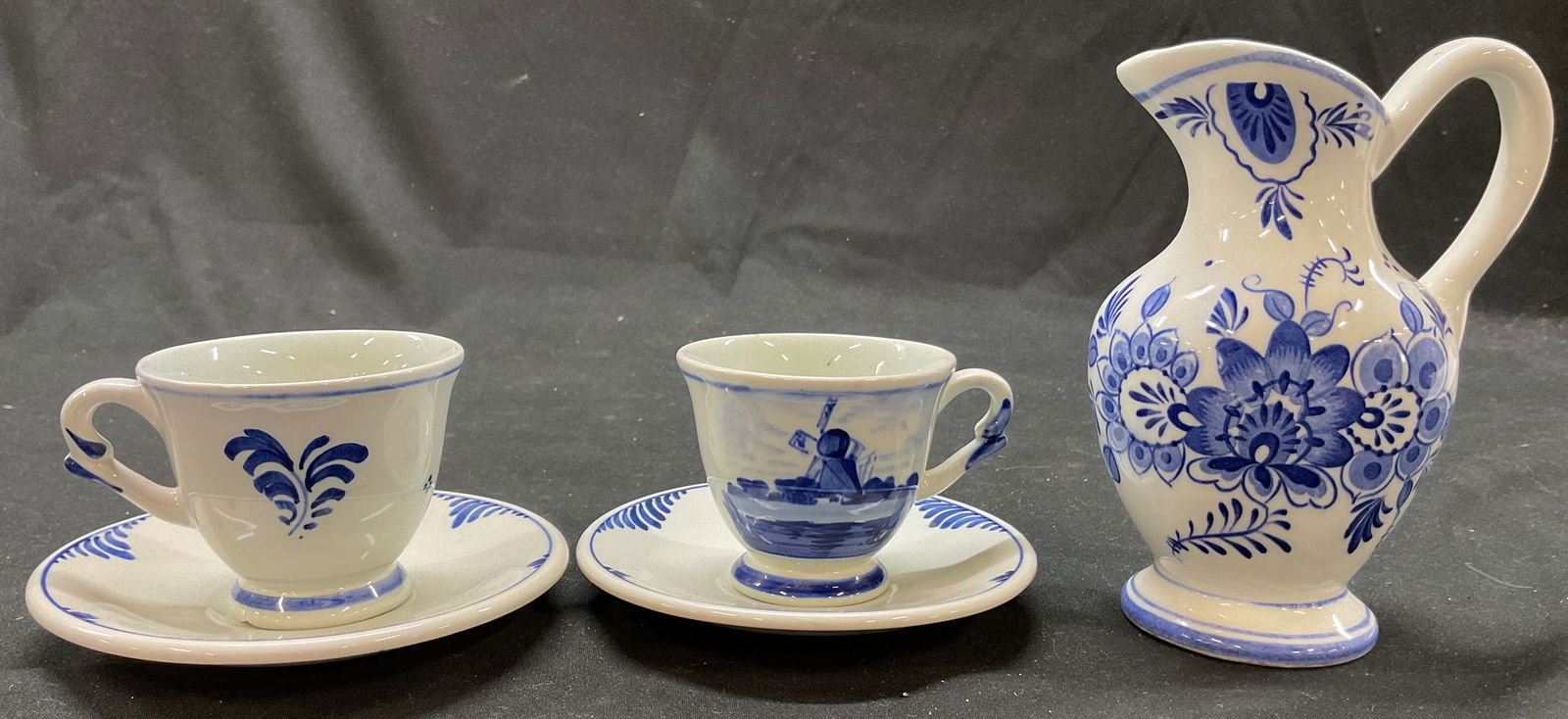 Lot 5 Delftware+ Hand Painted Tableware Holland (1 of 15)