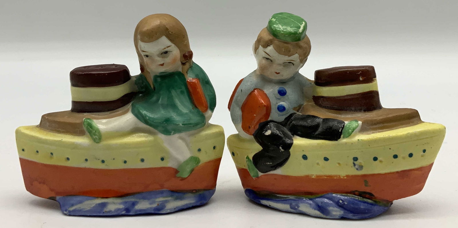 Pair J.J. New Berry Co. Ship S&P Shakers JAPAN (1 of 6)