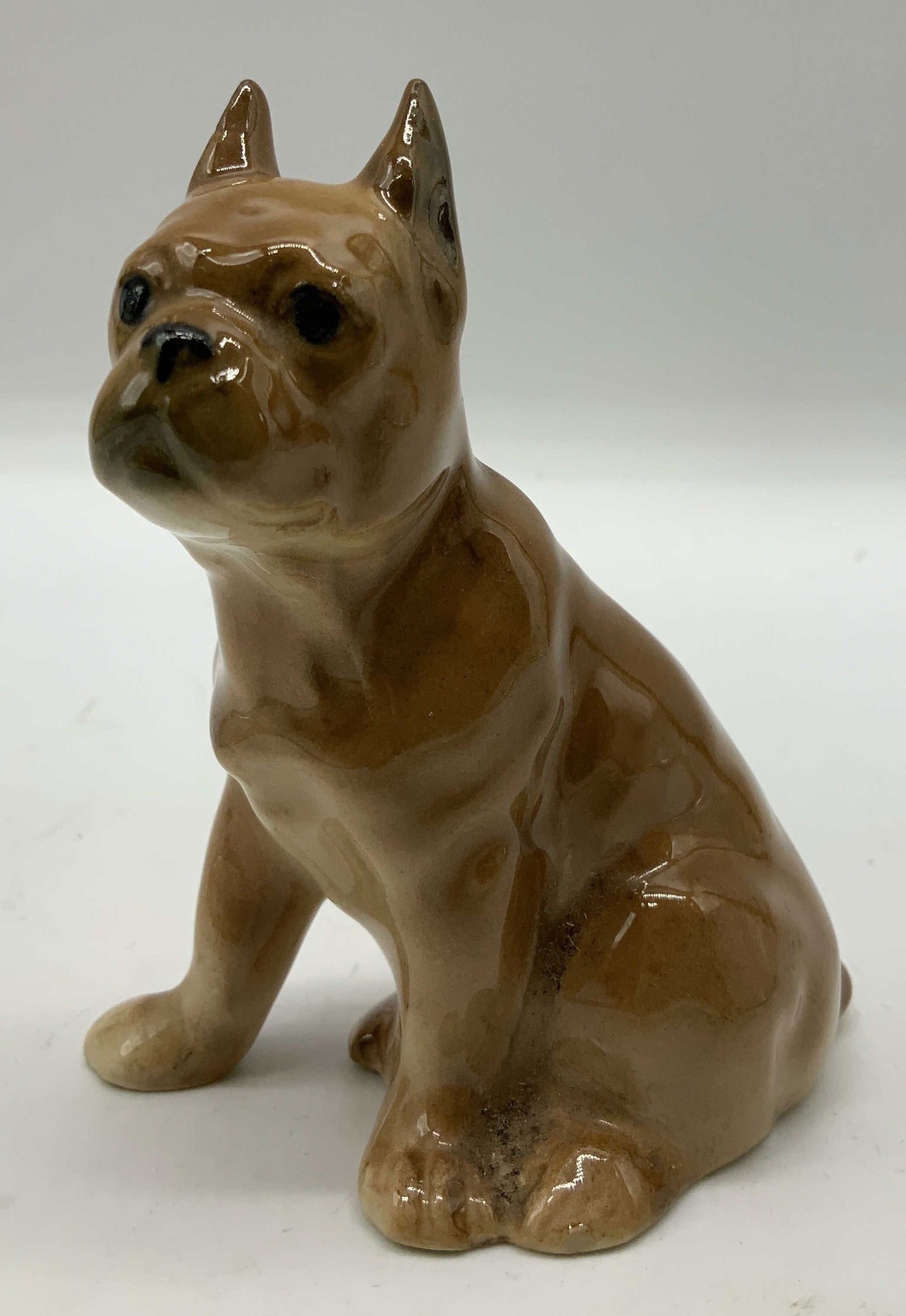 Vtg Sitting French Bulldog Figurine JAPAN (1 of 6)