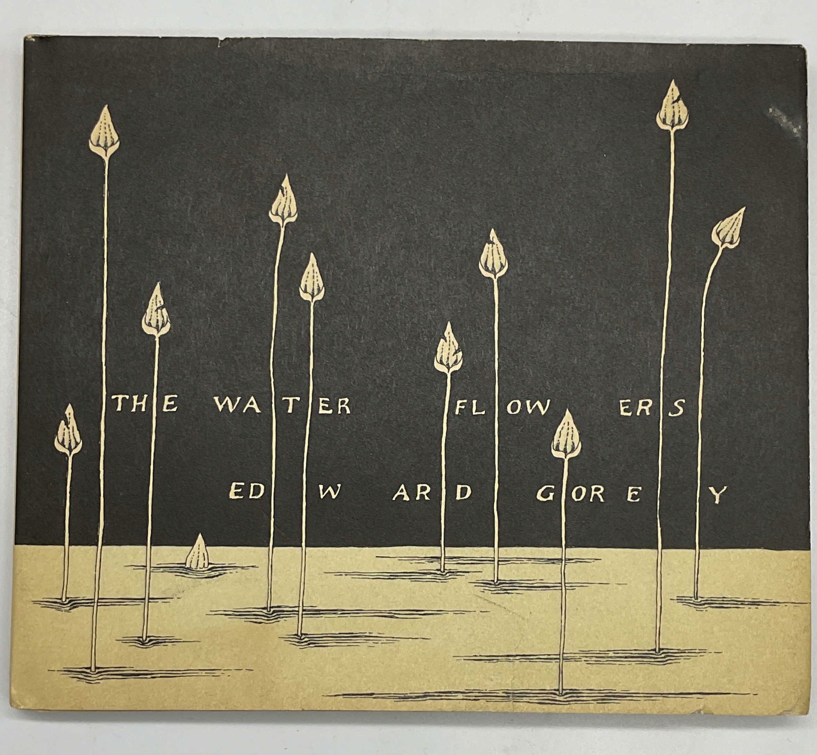 Signed Edward Gorey Water Flowers 1st Ed 1982: Hardcover signed first edition copy of The Water Flowers by Edward Gorey. Signed on title page in ink. Illustrated. Published by Congdon & Weed, 1982. Measures approx 6.25 x 7.25 inches. Some