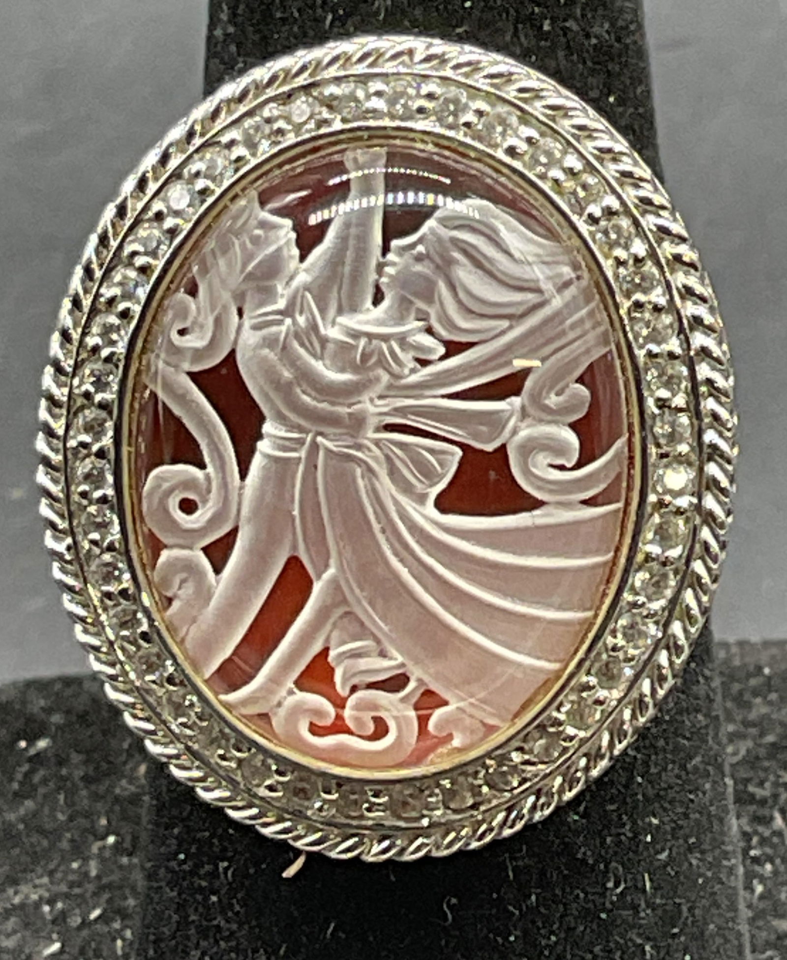 EA Sterling Silver Semiprecious Couple Ring (1 of 6)