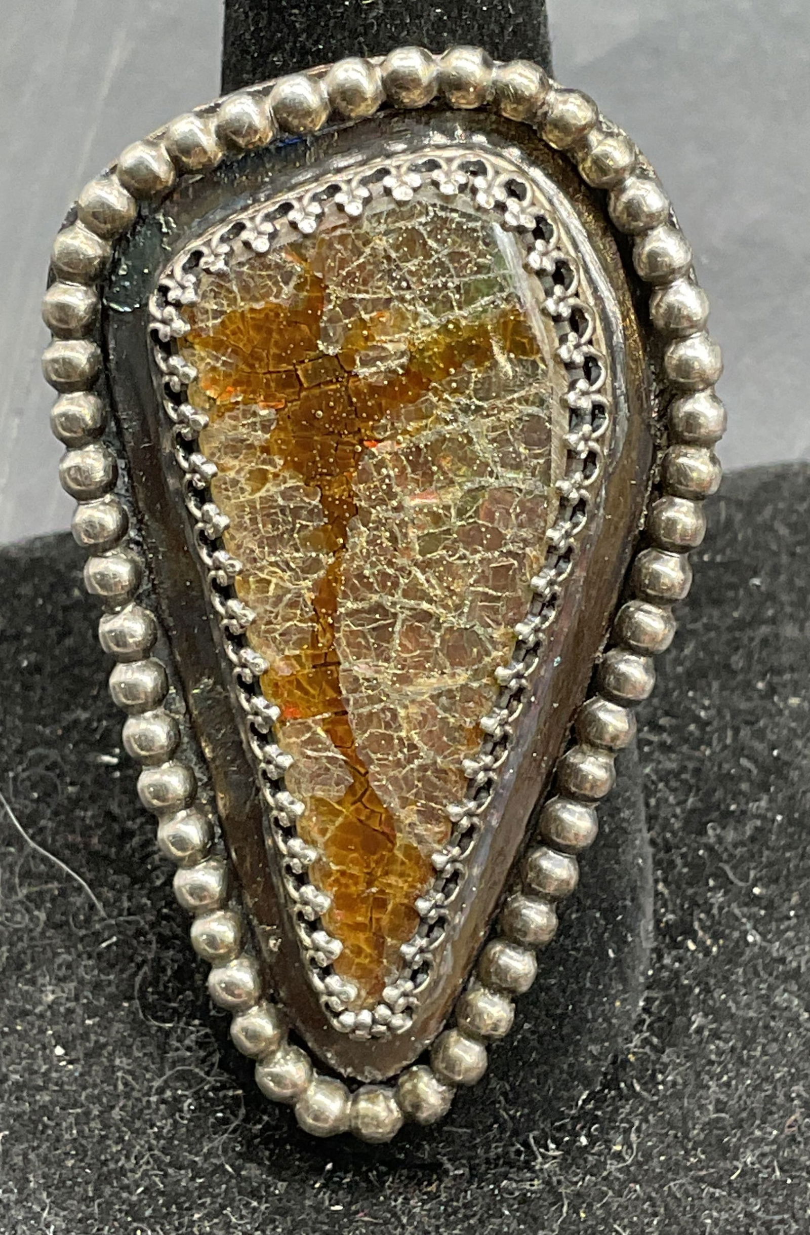 HOOT TW Sterling Silver Navajo Style Ring (1 of 6)