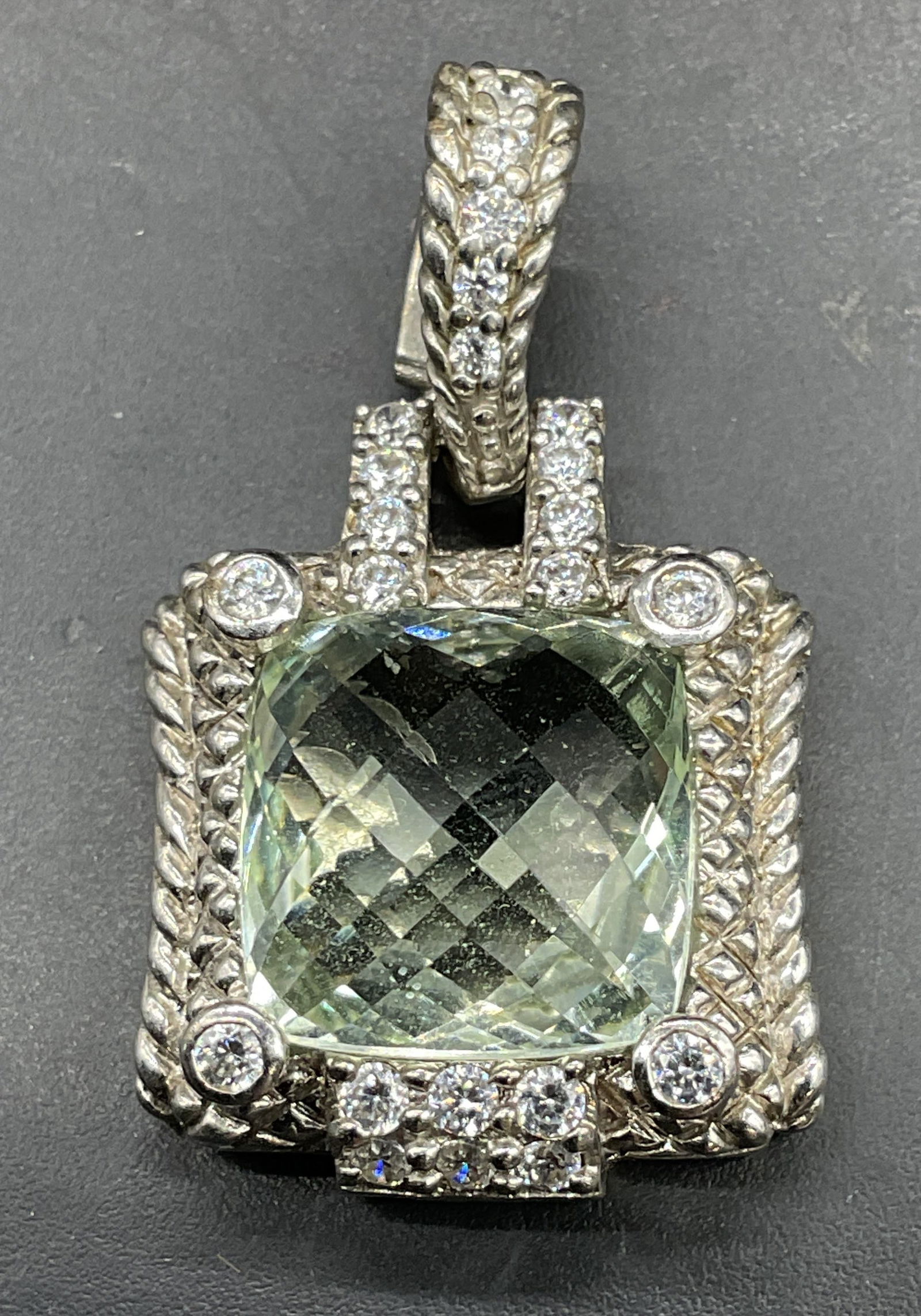 Judith Ripka Sterling Silver Semiprecious Pendant (1 of 6)