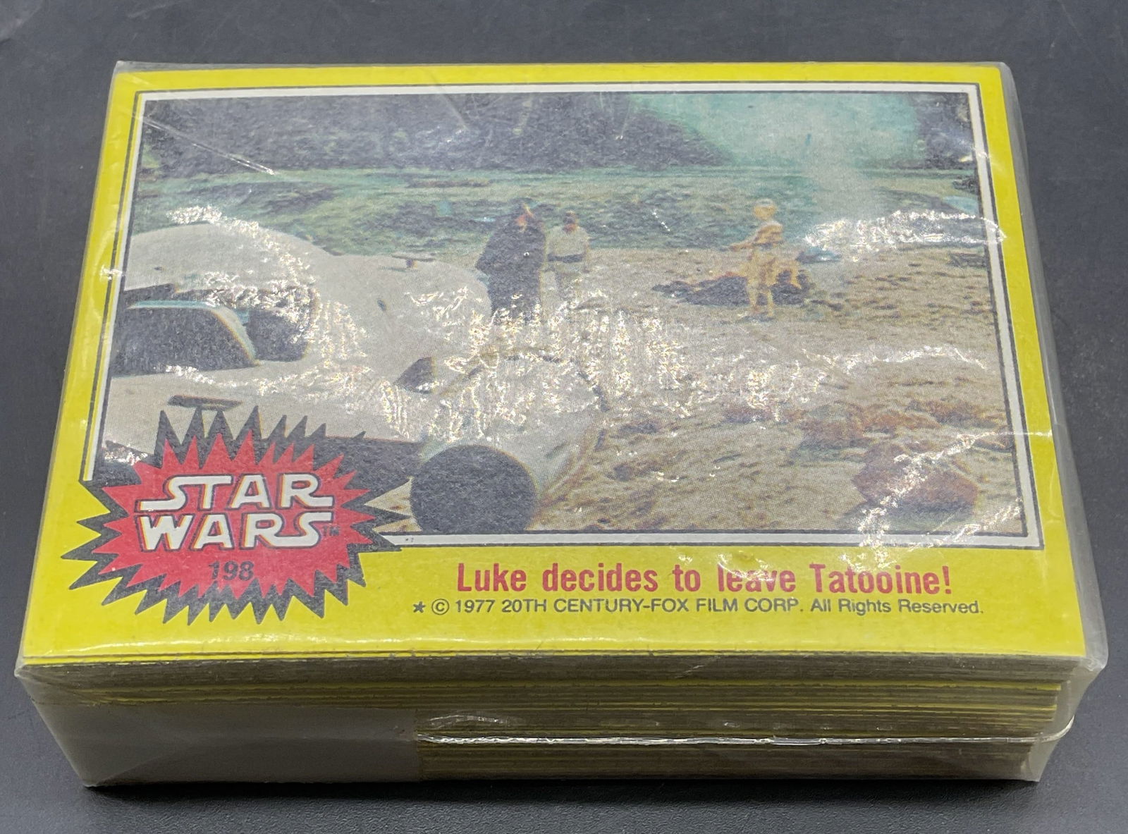 25+ 1977 Topps Star Wars New Hope Trading Cards (1 of 6)