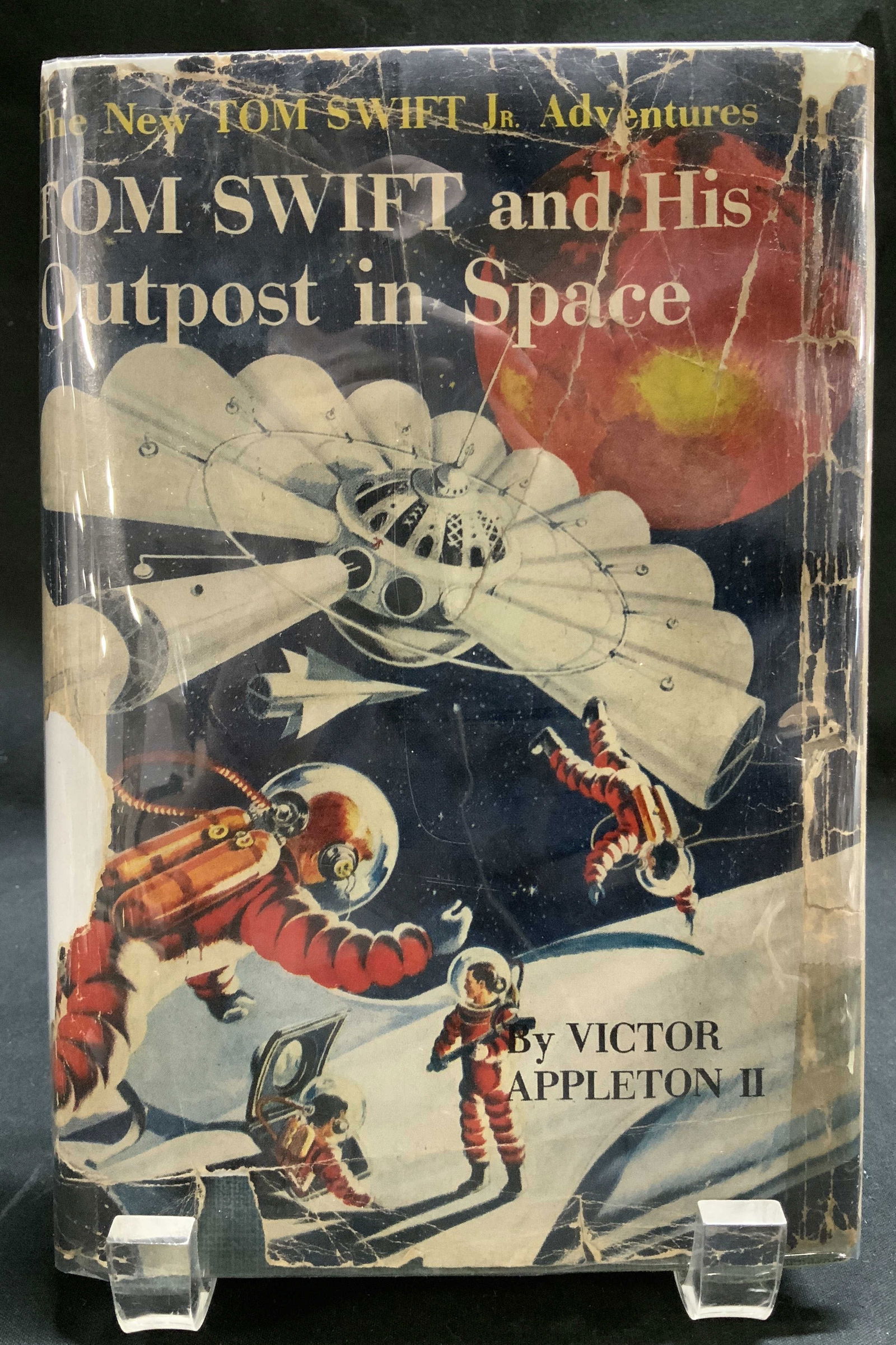 1955 Tom Swift&Outpost in Space 1st Ed Bk APPLETON (1 of 9)