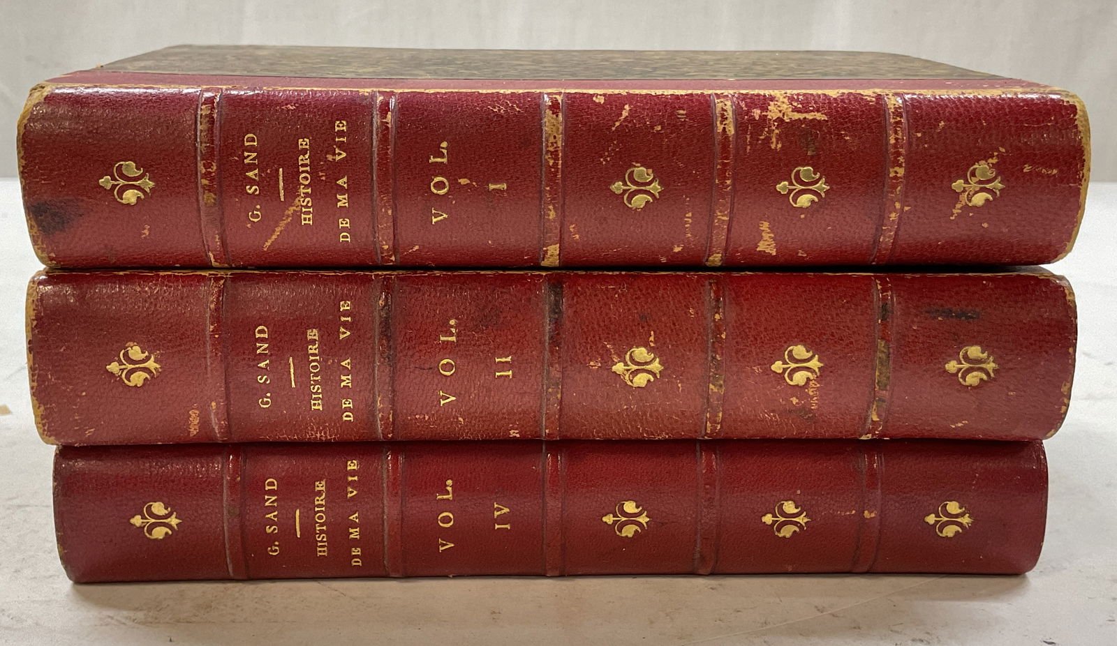 Lot 3 Historie De Ma Vie George Sand Bks 1876 (1 of 7)