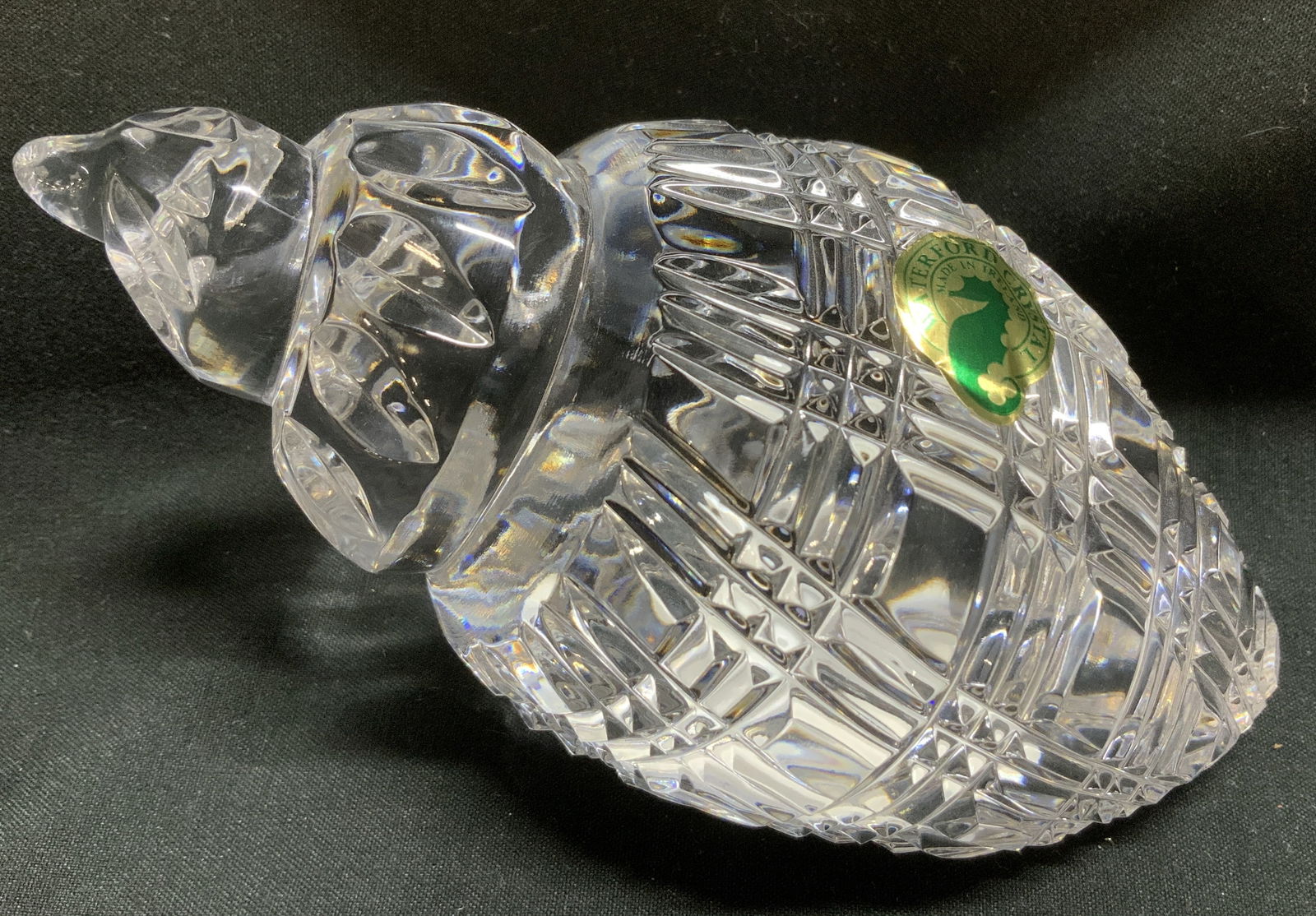 Waterford Crystal Conch Shell Paperweight IRELAND (1 of 6)
