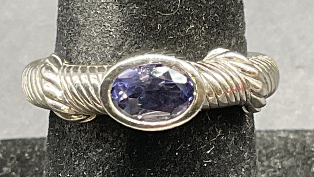 Judith Ripka Sterling Silver Semiprecious Ring (1 of 6)