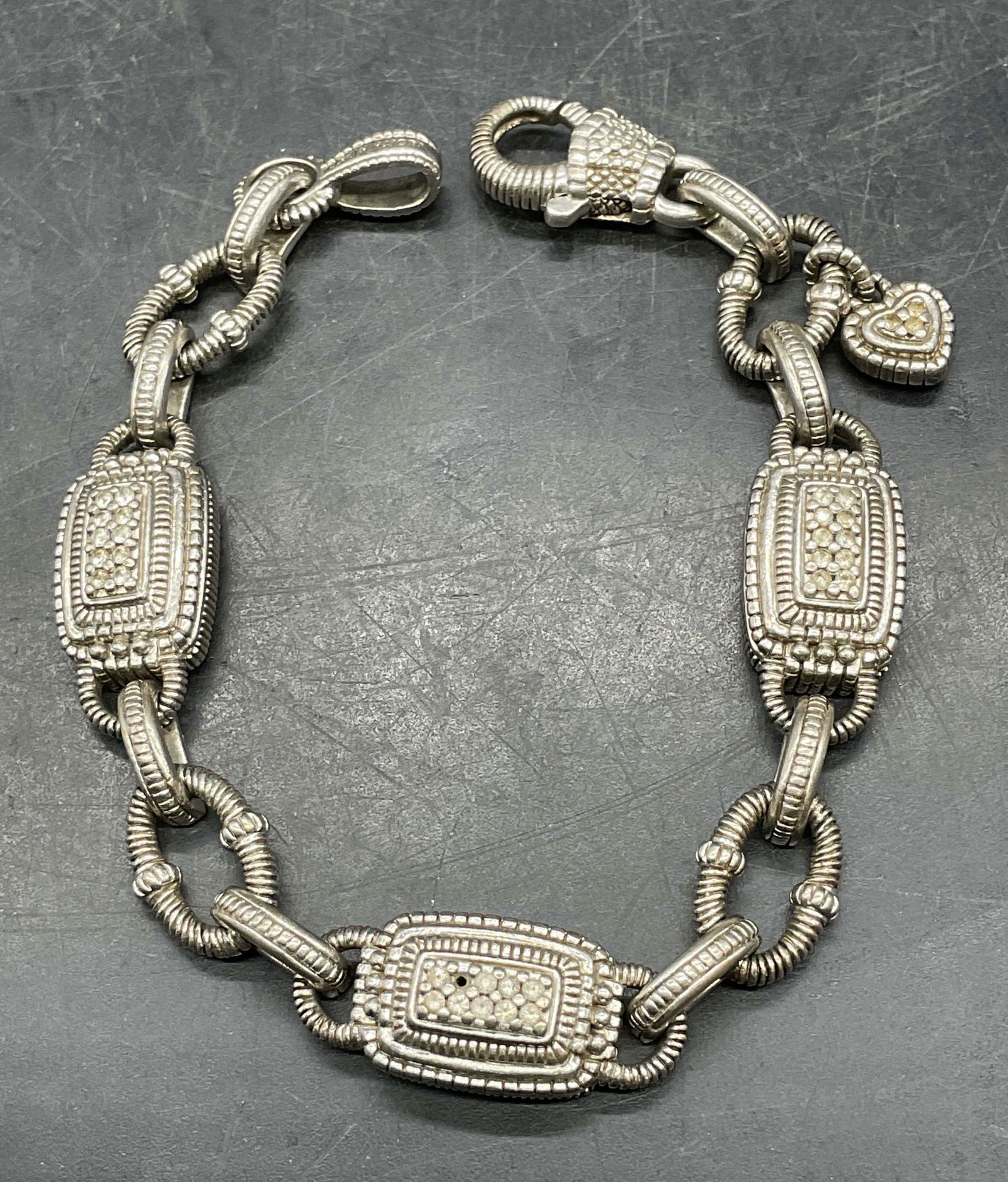 Judith Ripka Sterling Silver Semiprecious Bracelet (1 of 6)