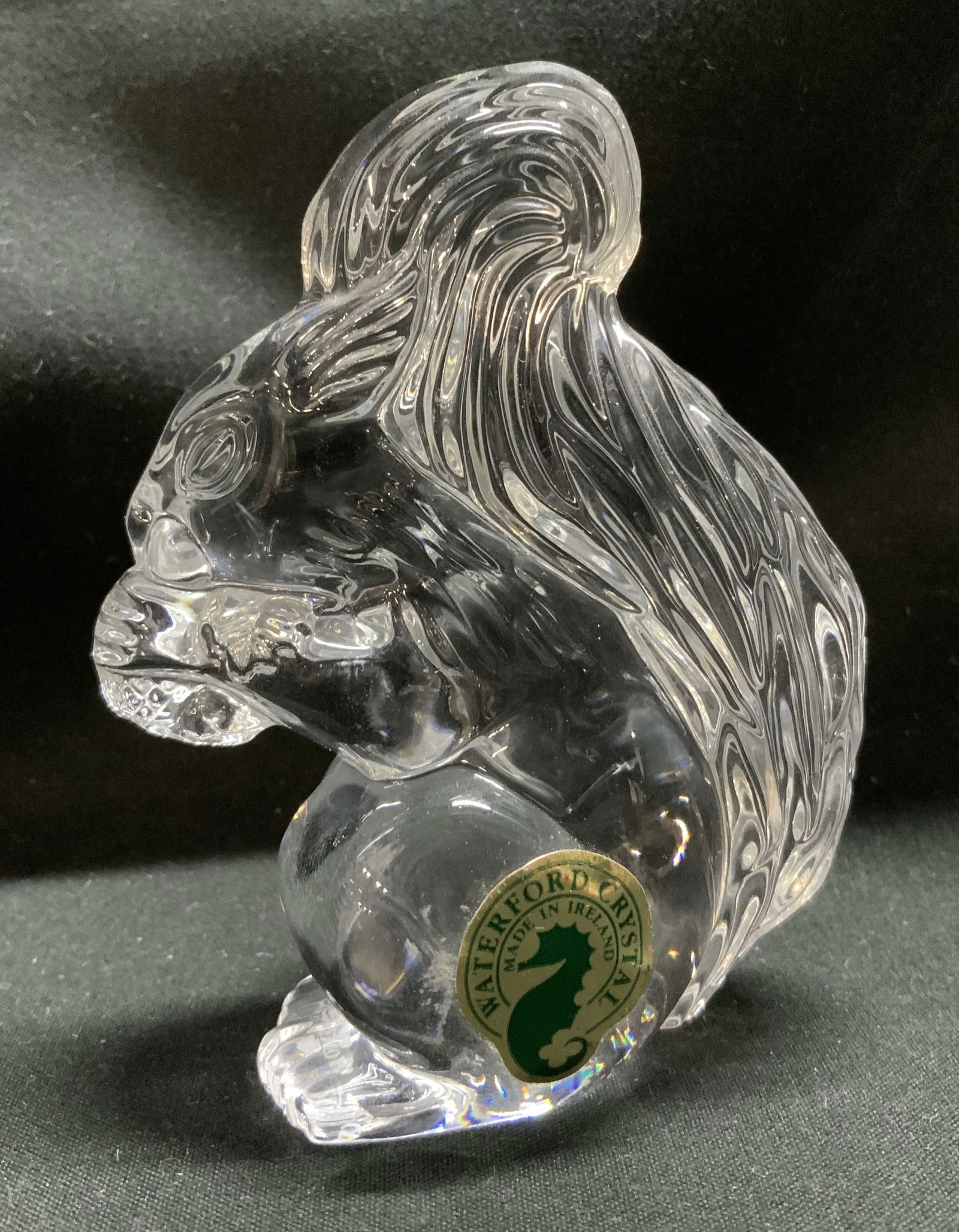 Waterford Crystal Squirrel Figurine IRELAND (1 of 6)