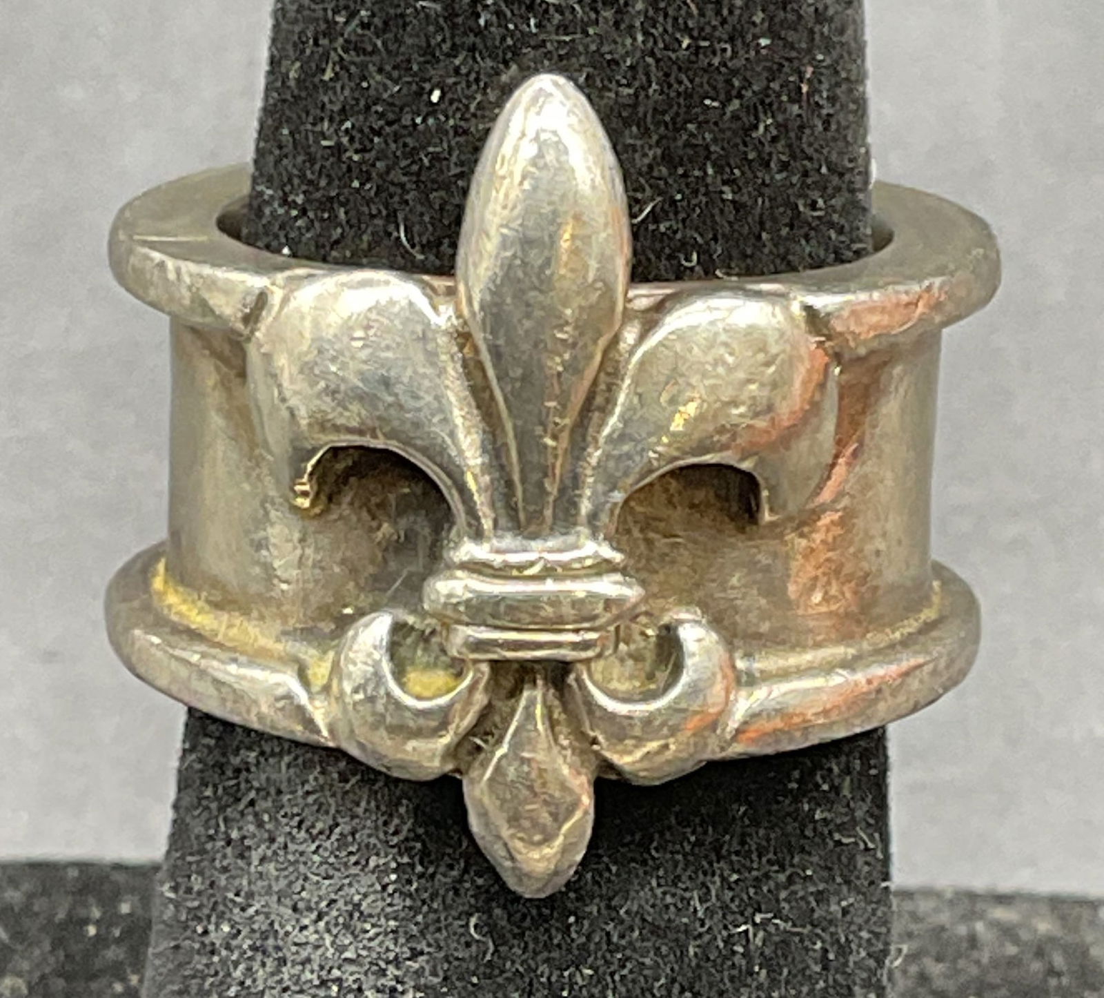 Mignon Faget Sterling Silver Fleur De Lis Ring (1 of 7)