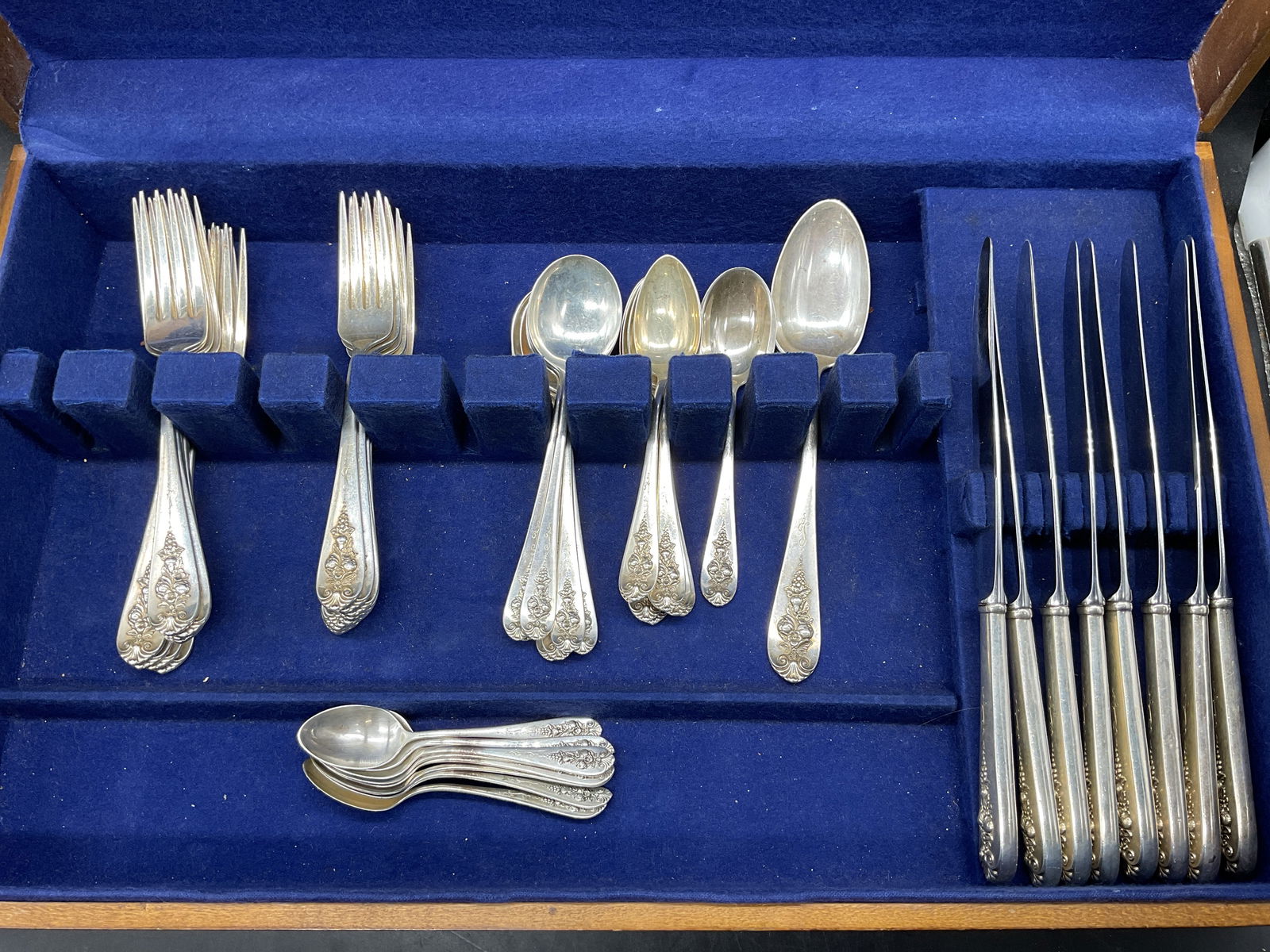 Set 50 RLB Sterling Silverware Service for 8 (1 of 15)