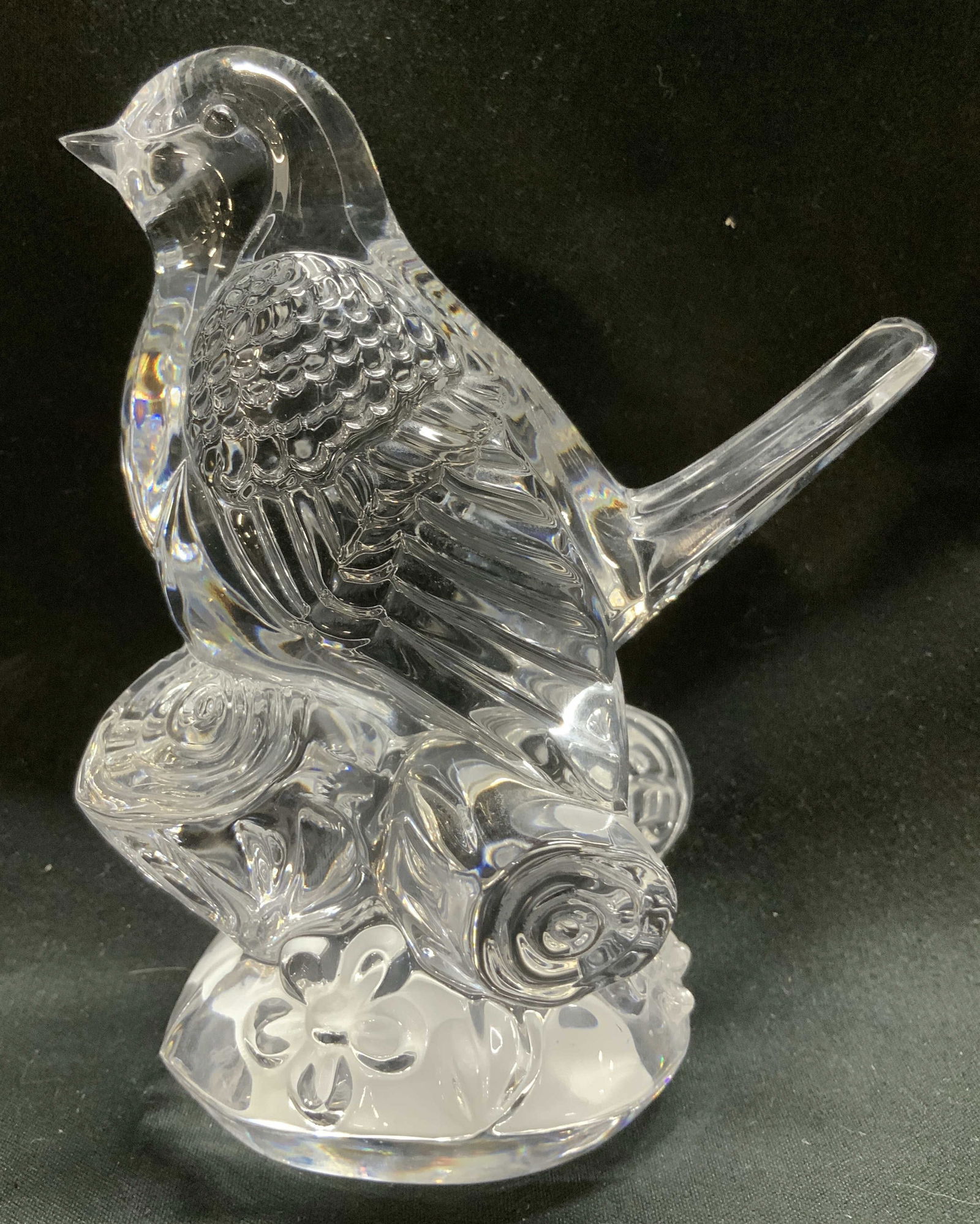 Waterford Crystal Perched Robin Figurine (1 of 6)