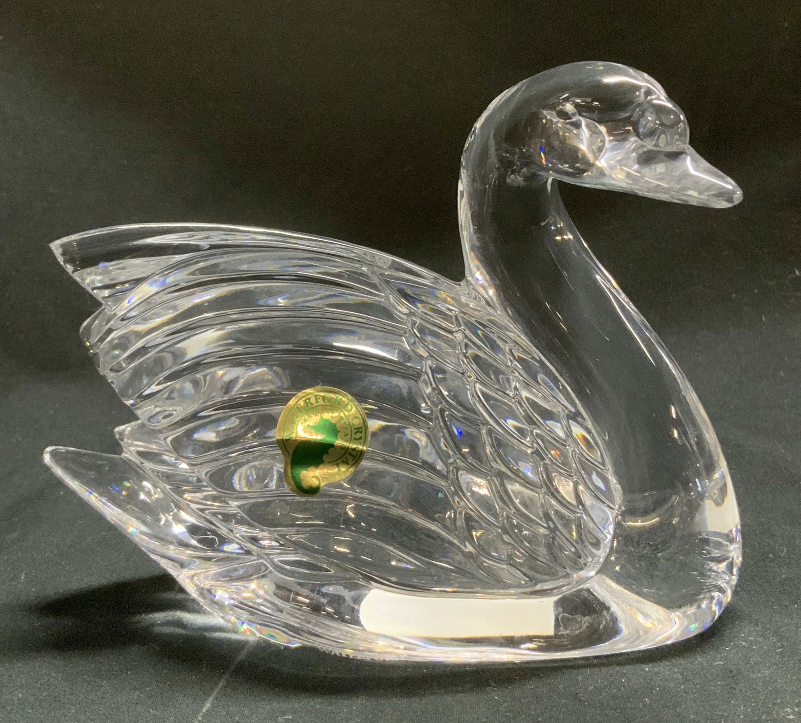 Waterford Crystal Swan Figurine IRELAND (1 of 6)