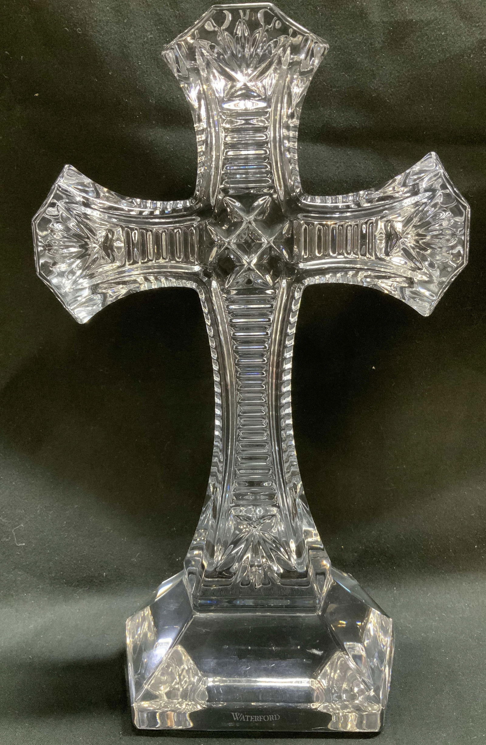 Waterford Clare Crystal Standing Cross Sculpture (1 of 6)