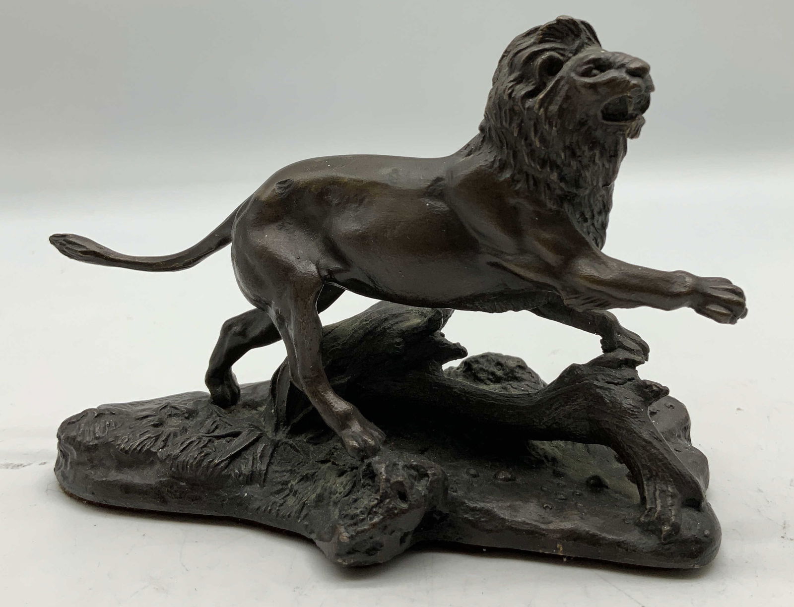 1976 The Franklin Mint Lion Bronze Figurine (1 of 6)