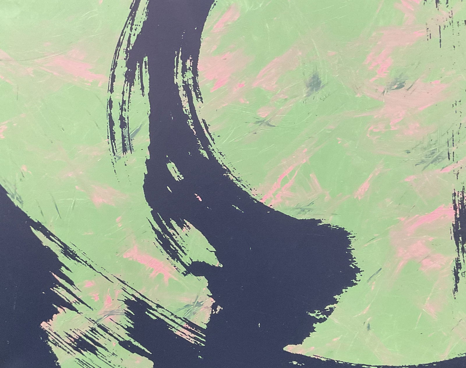 Chi Watts Synergist Abstract Oil Painting 1993 51i (1 of 7)