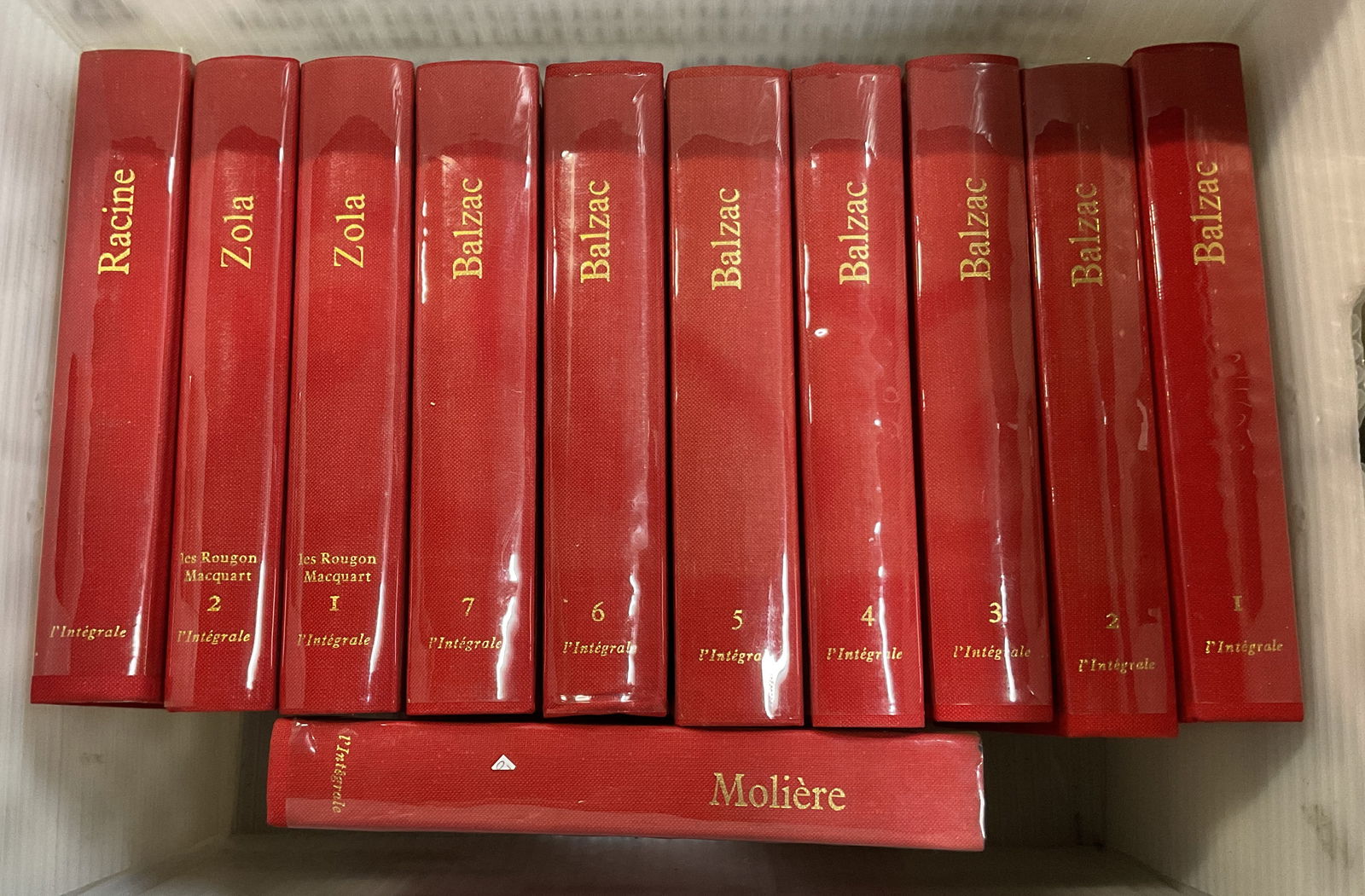 Lot 11 Balzac, Zola, Racine, Moliere Bks 1962-1970 (1 of 15)