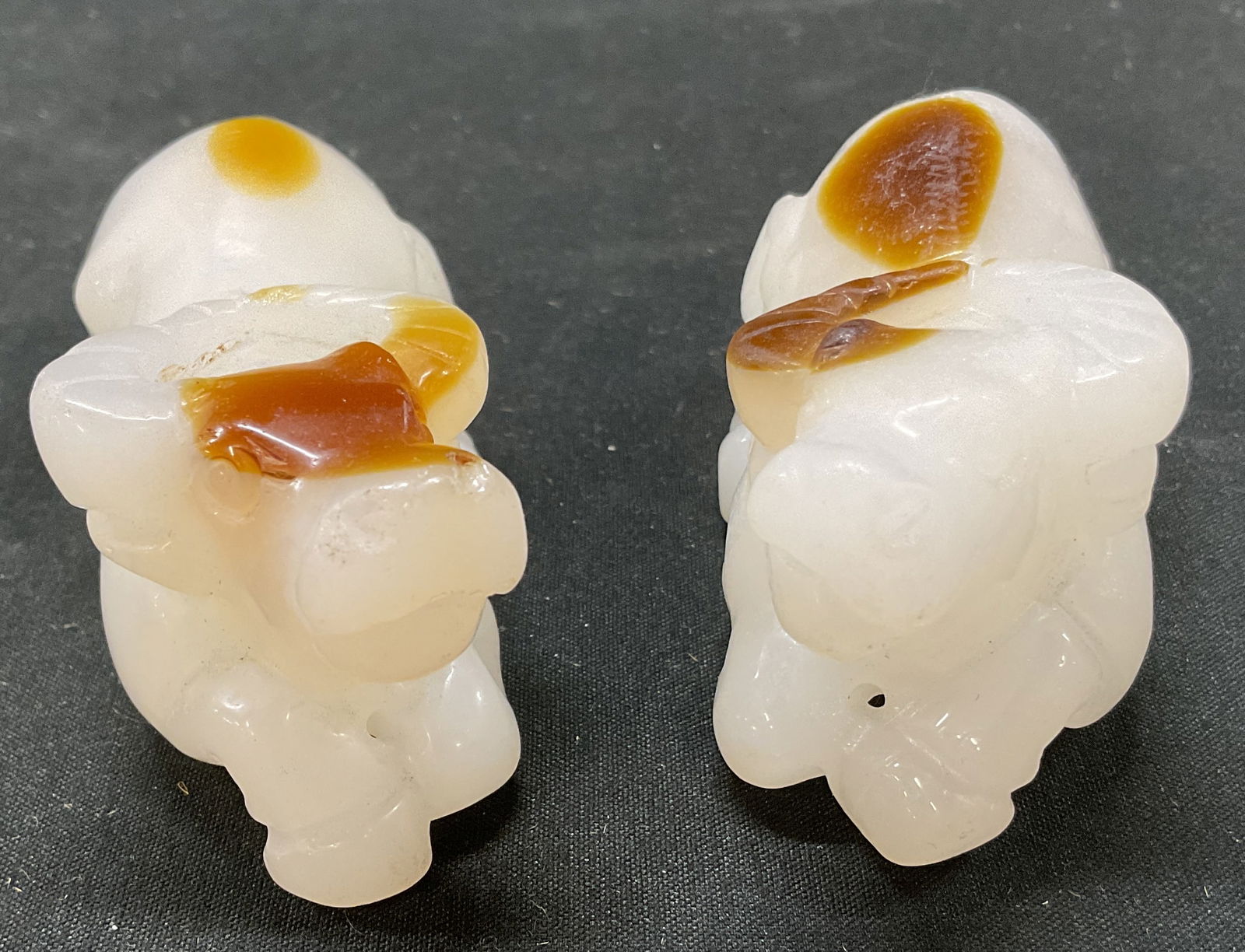 Lot 2 Vintage Chinese Jade Animal Figurals (1 of 8)