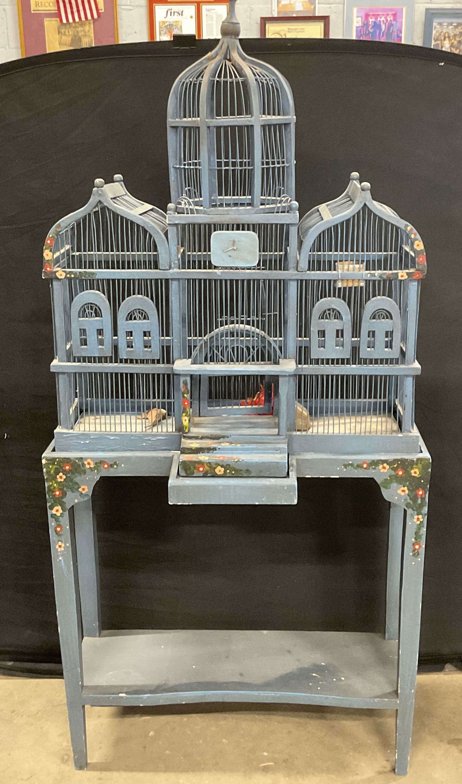 Attr Frank Pitcher Hand Painted Wood Birdhouse 61i (1 of 8)