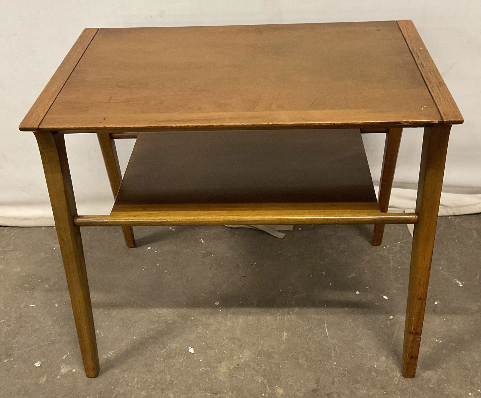 MCM Koert Drexel Walnut Side Table (1 of 6)