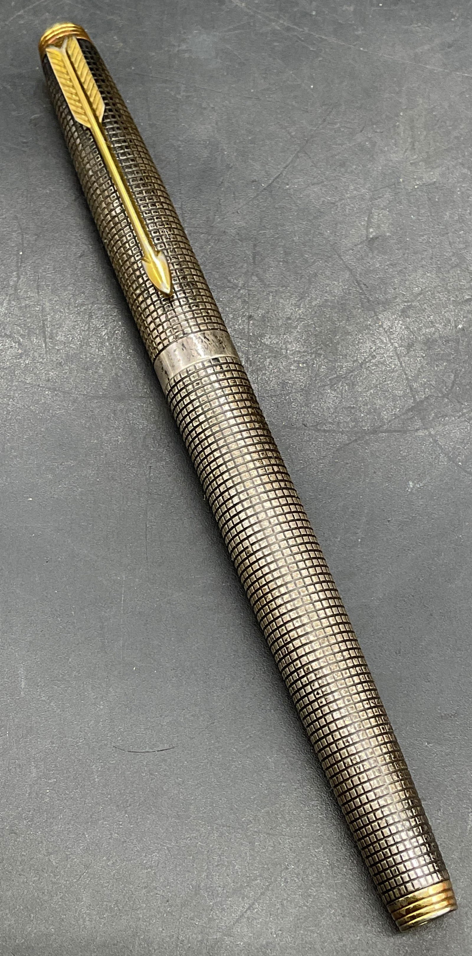 Parker Sterling Silver 14k Gold Fountain Pen (1 of 6)