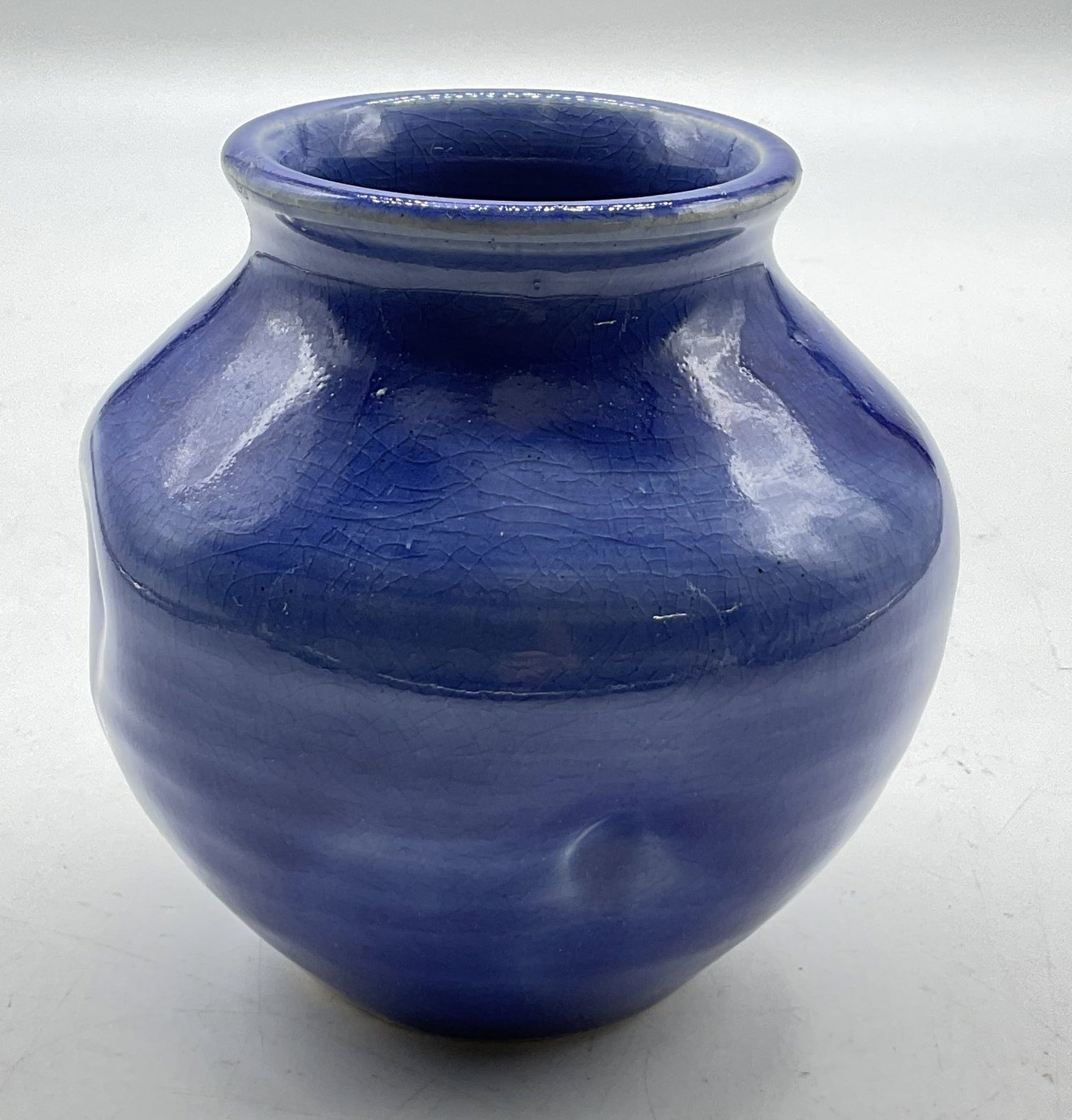 SGND Roz Potz Blue Handmade Ceramic Vase (1 of 8)