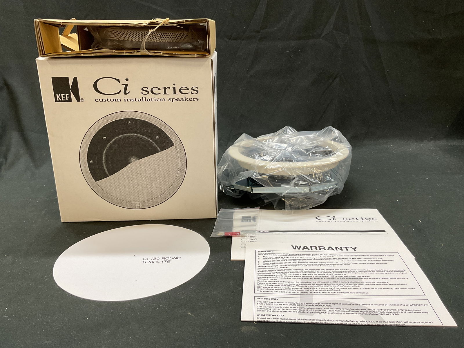 KEF Ci Series Custom Installation Speakers NIB (1 of 7)
