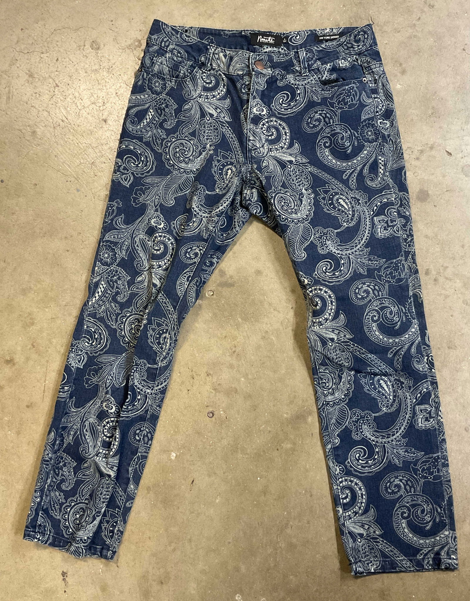 Nanette Lepore Paisley Pattern Jeans (1 of 7)