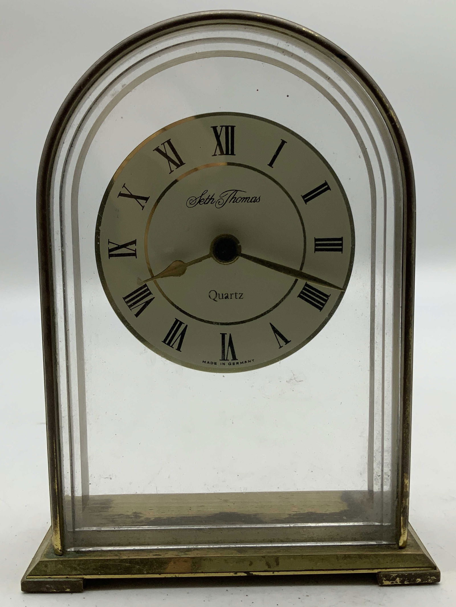 Vtg Seth Thomas Camina Quartz Mantel Clock W GERM (1 of 6)