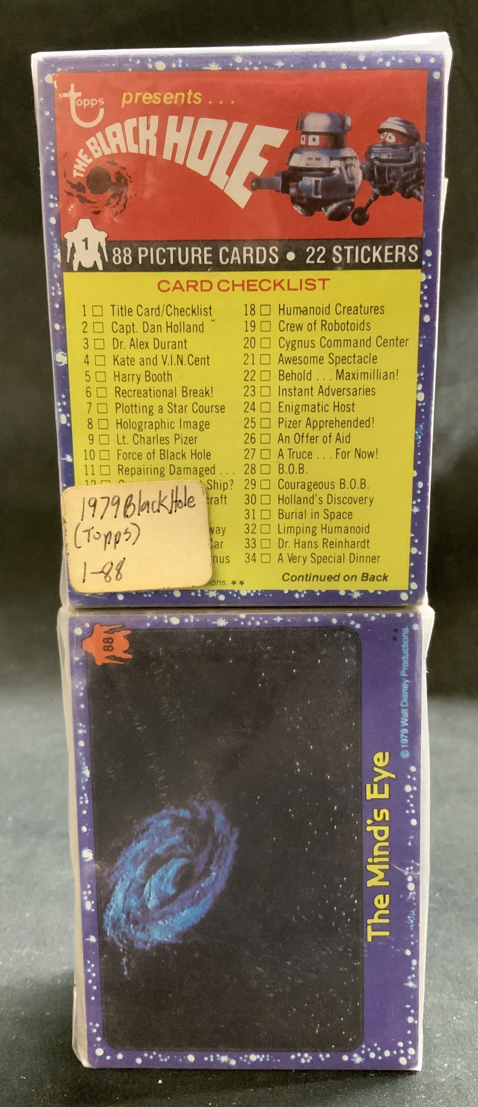 Lot 30+ 1979 TOPPS The Black Hole Trading Cards (1 of 7)