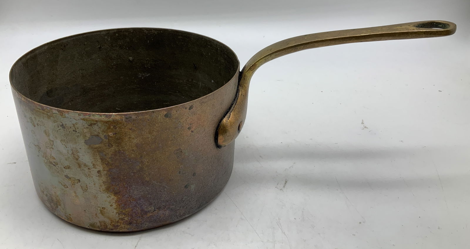 Vtg Bazar Francais NY 666 Copper Pot FRANCE (1 of 6)