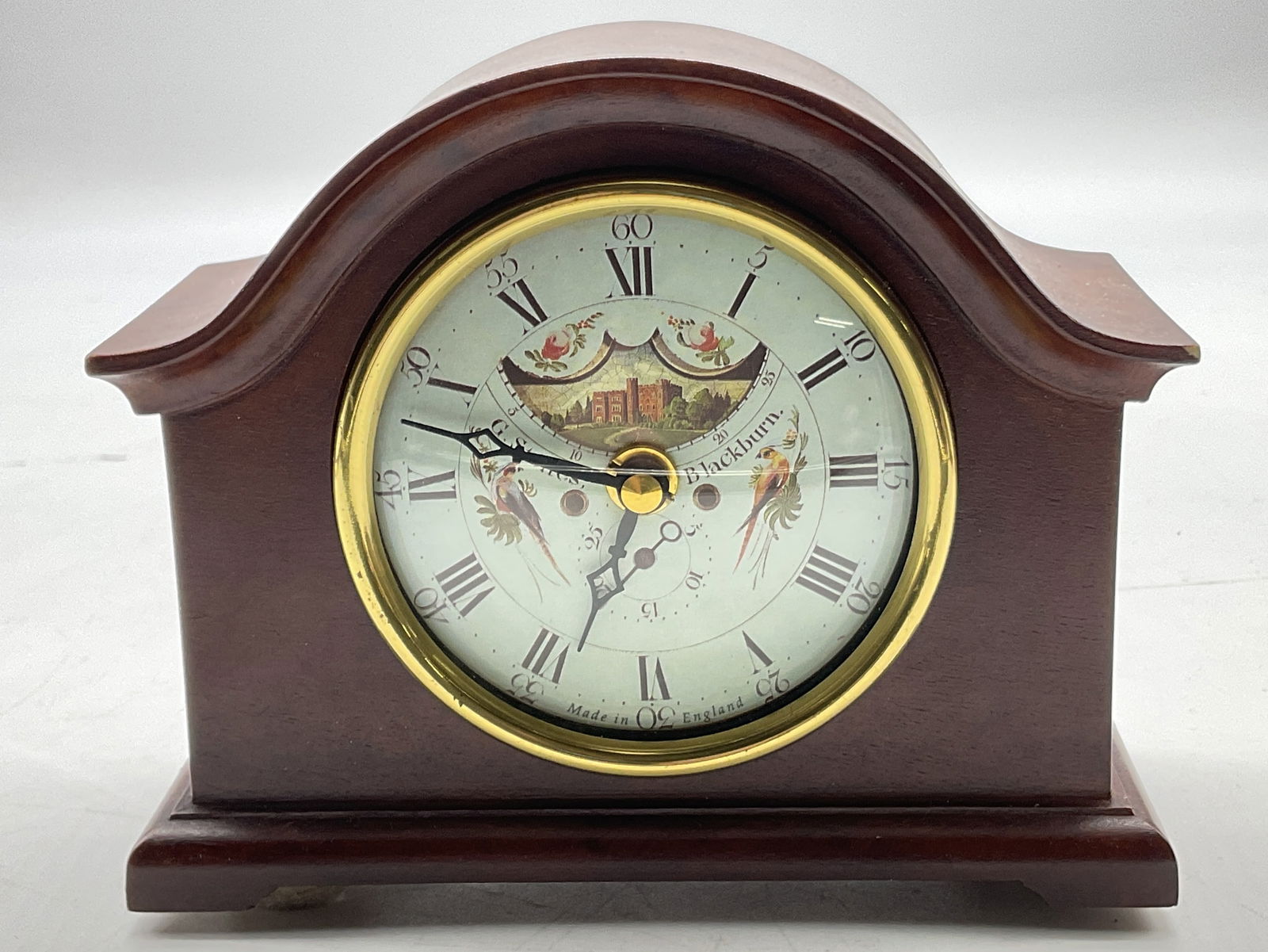 G. Stones Blackburn Wooden Mantel Clock England (1 of 10)