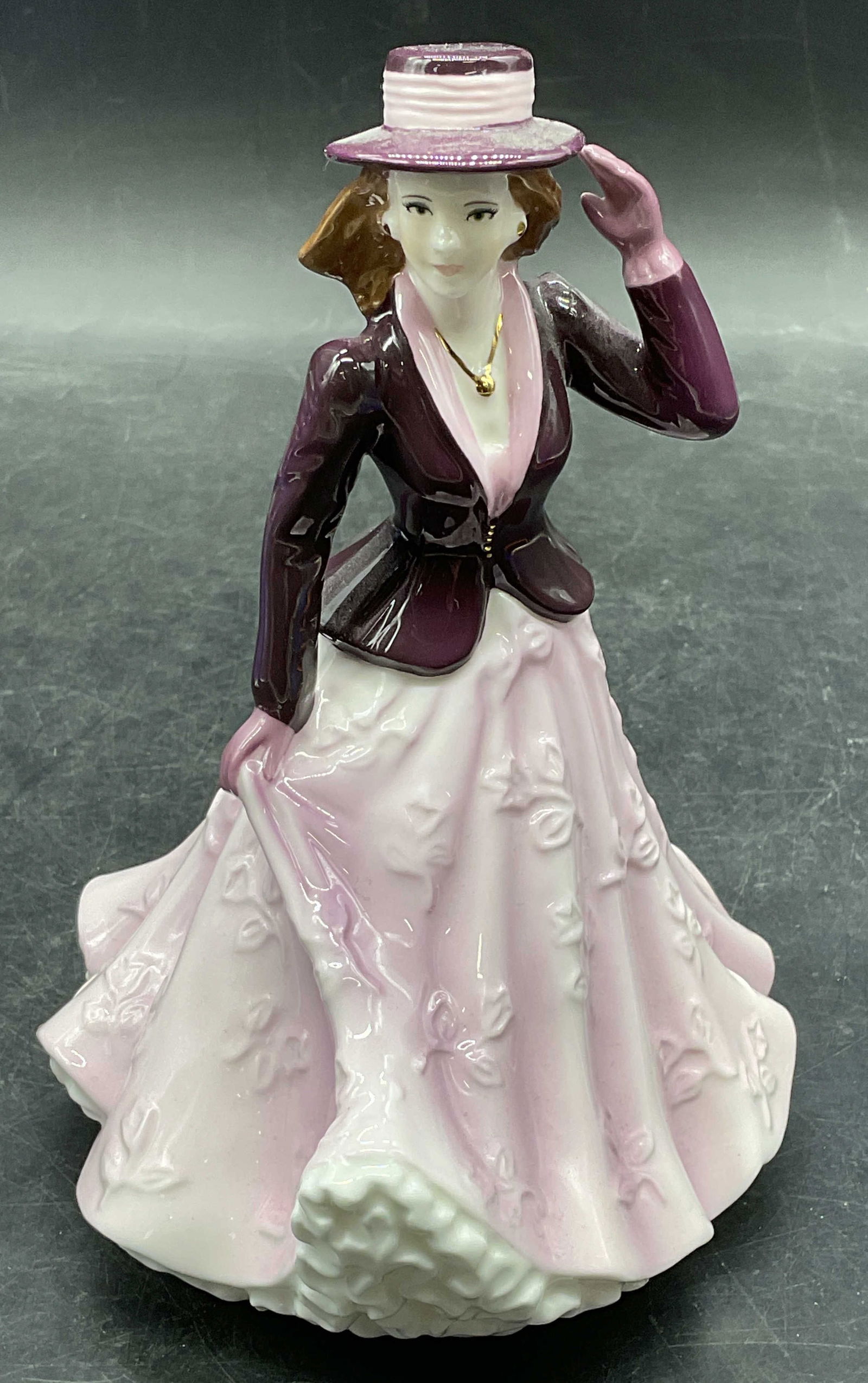 Royal Worcester Georgina Porcelain Figurine (1 of 6)