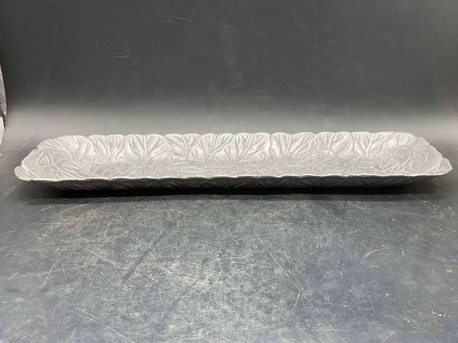 Pewter Rabbit Serving Tray - 2